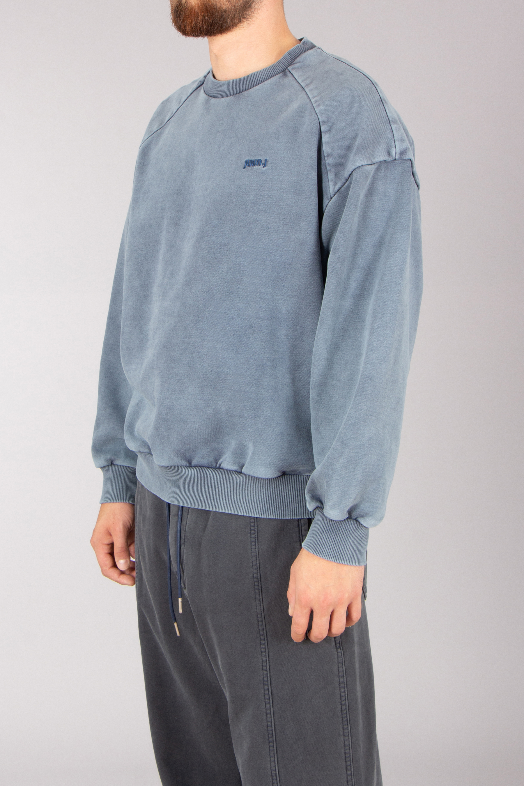 JUUN.J Loose Fit Language Under The Influence Sweatshirt