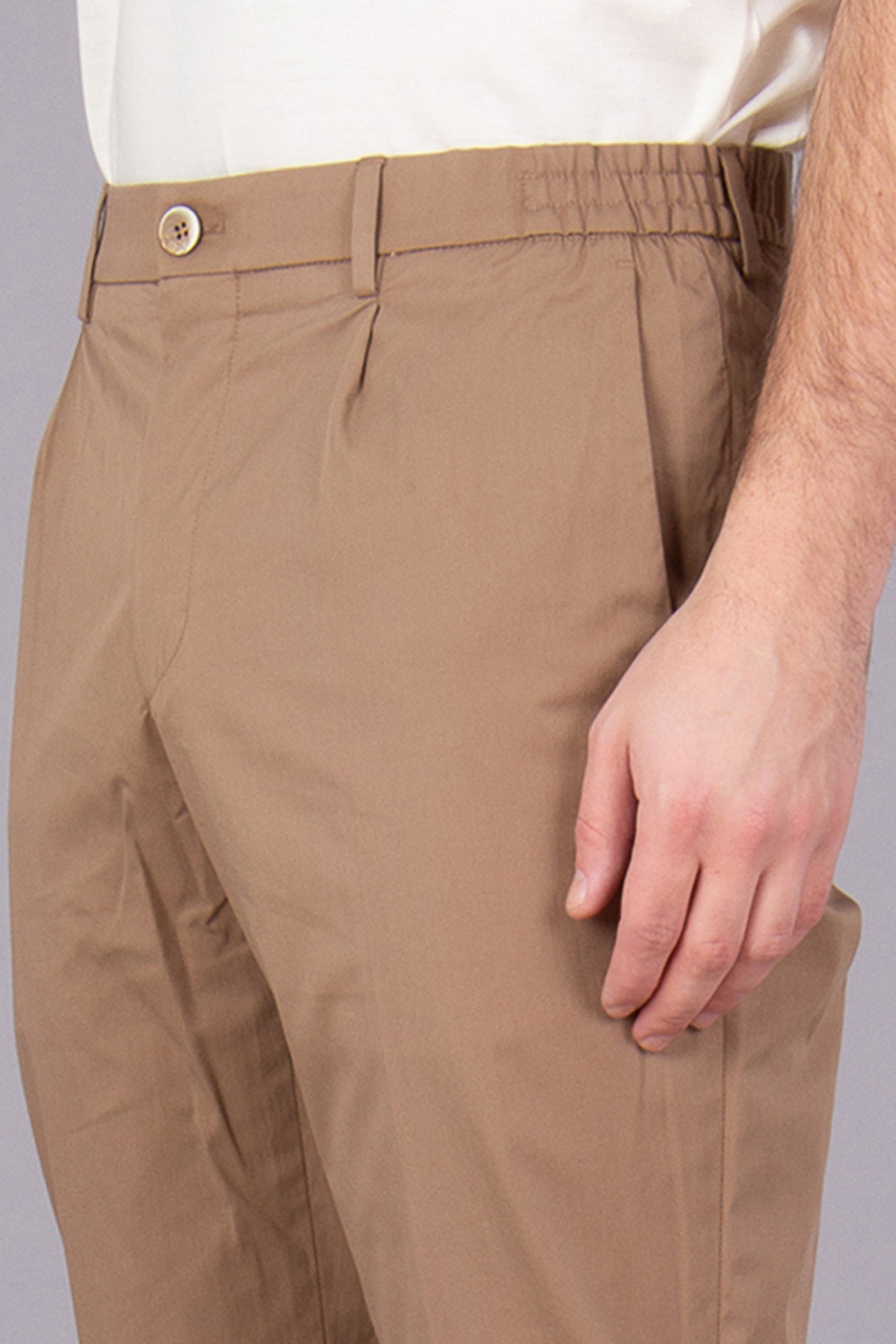 GTA Comfort Fit Stretch Cotton-Nylon Blend Pleated Pants Dennis GTA Comfort Fit Stretch Cotton-Nylon Blend Pleated Pants Dennis