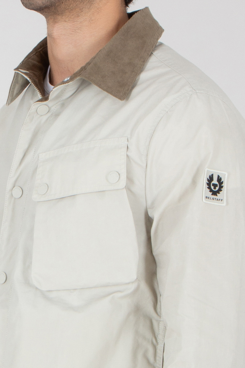 BELSTAFF Regular Fit Dry Waxed Cotton Ground Jacket