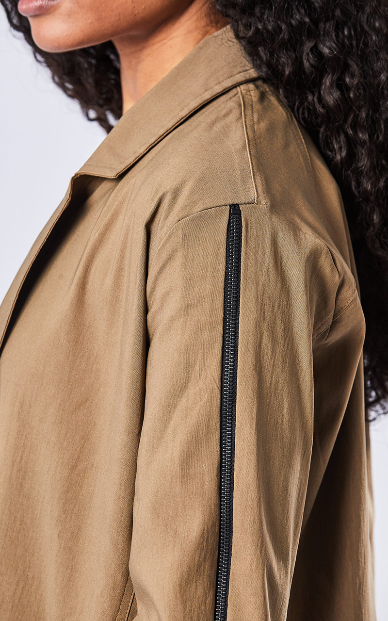 THOM KROM Long Woven Stretch Coat THOM KROM Long Woven Stretch Coat