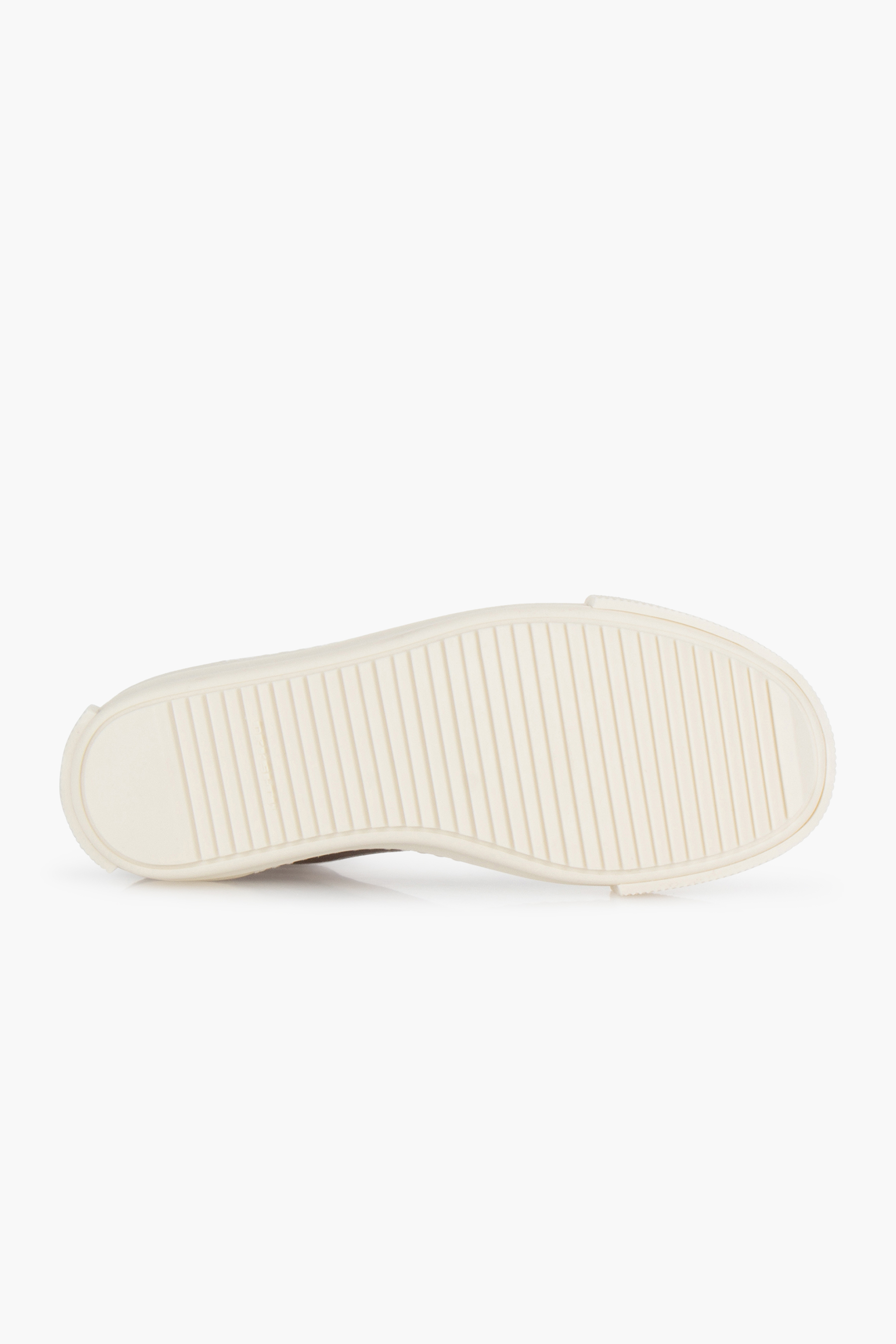 RICK OWENS DRKSHDW Overdyed Denim & Suede Vintage Low Sneakers