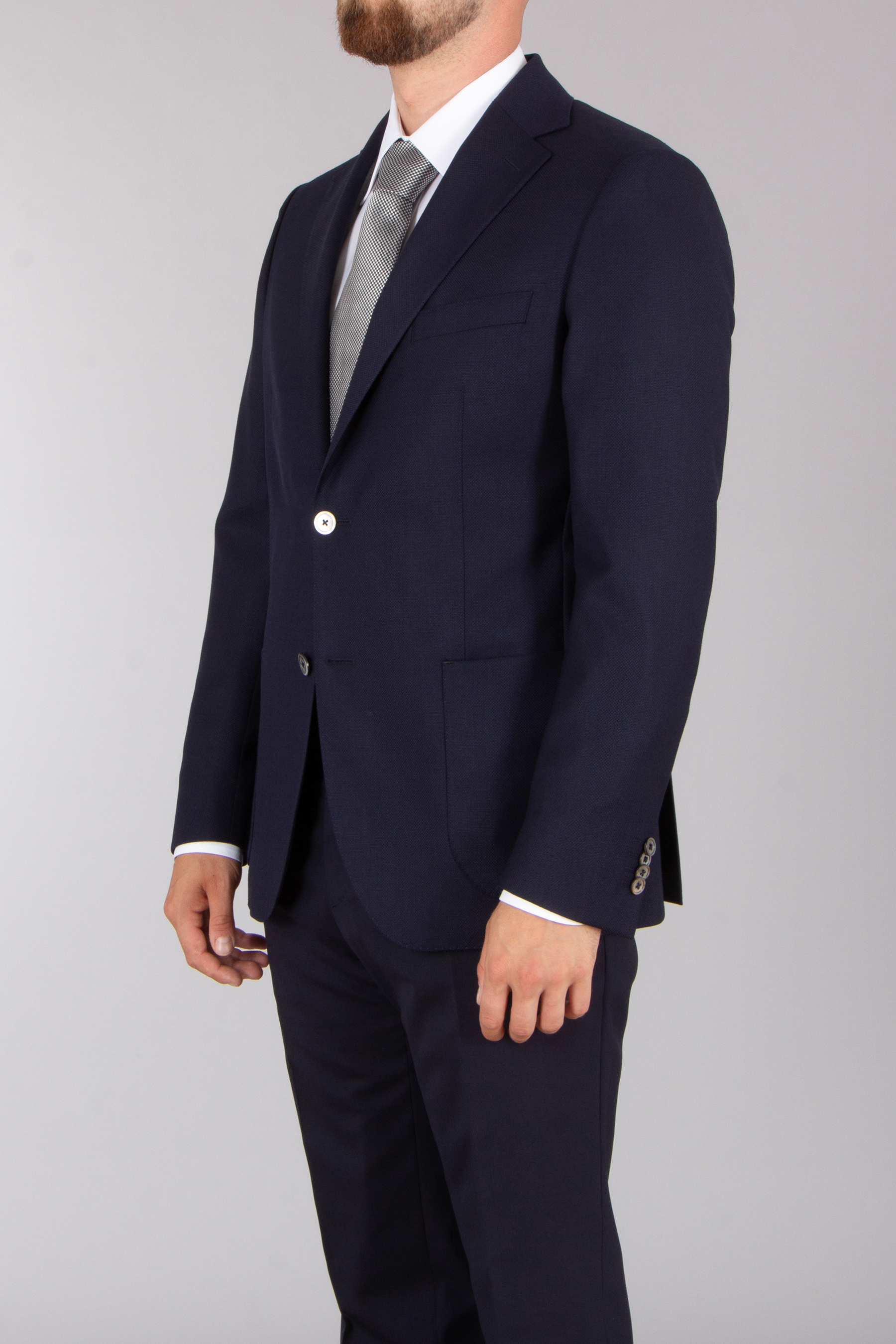 DRESSLER Shaped Fit Structured Virgin Wool Jacket Sendrik Formelle Kleidung, Anzug, Smoking, Blazer, Mantel