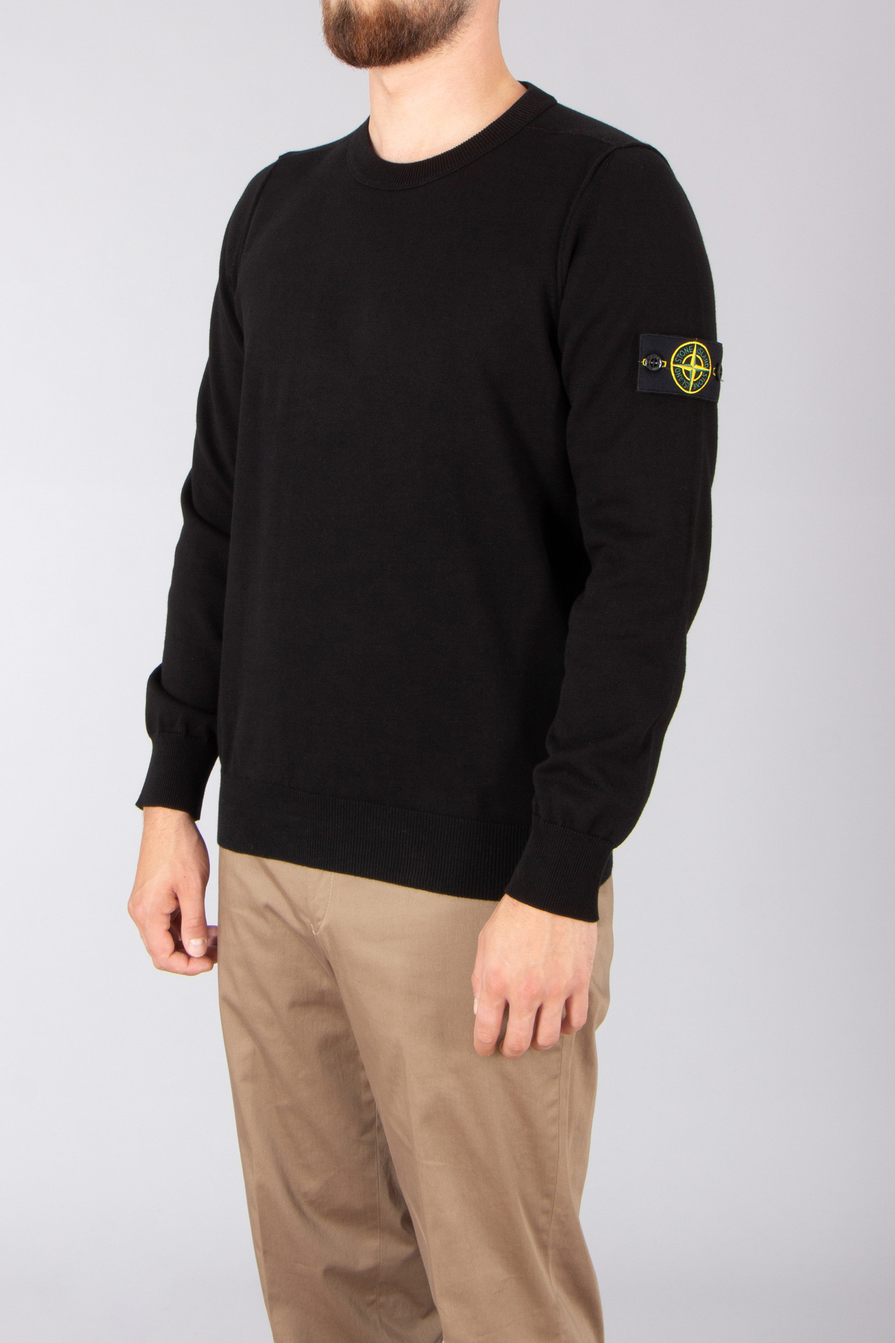 STONE ISLAND Soft Organic Cotton Sweater STONE ISLAND Soft Organic Cotton Sweater