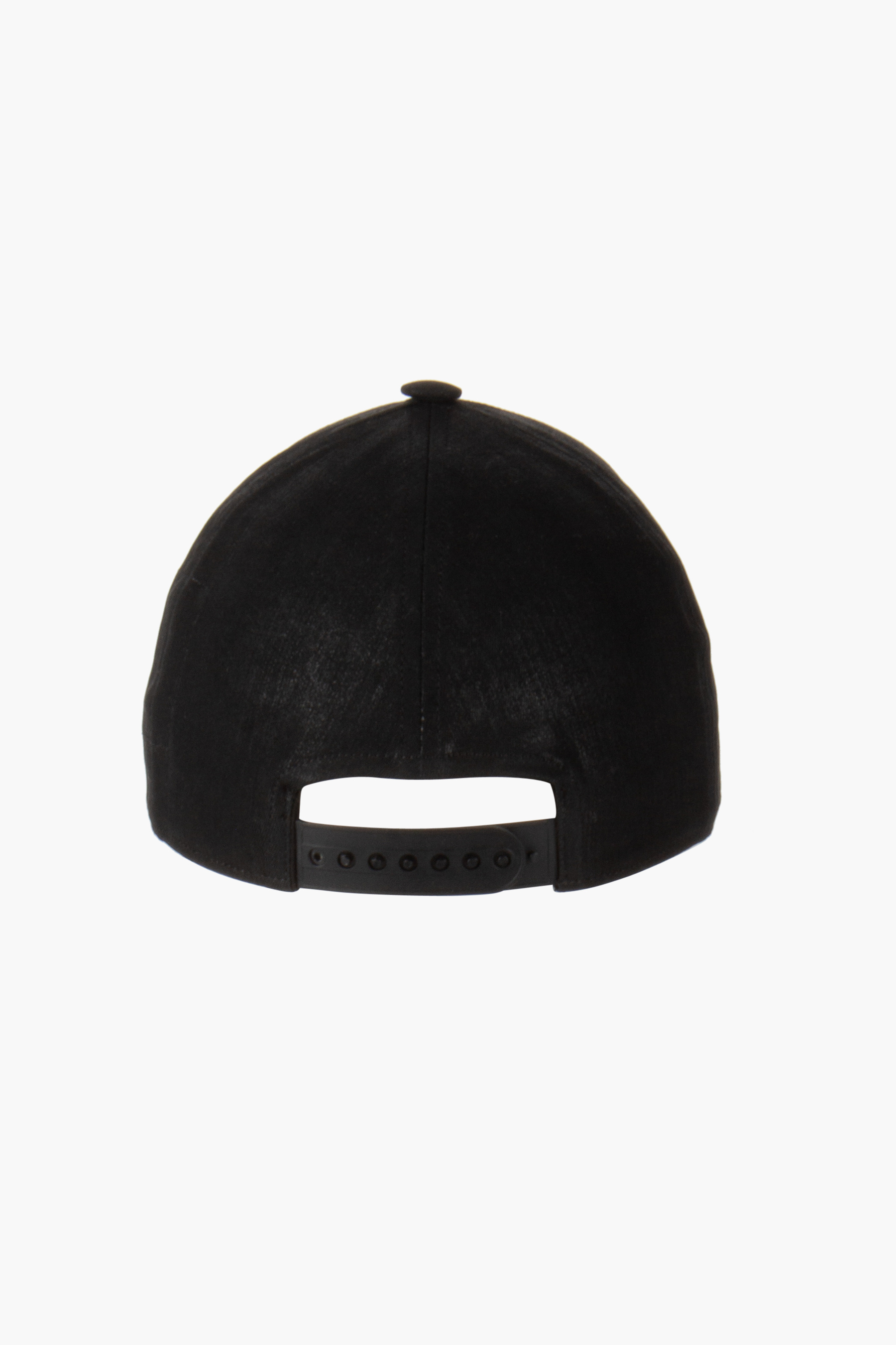 RICK OWENS DRKSHDW Overdyed Foil Stretch Denim Baseball Cap