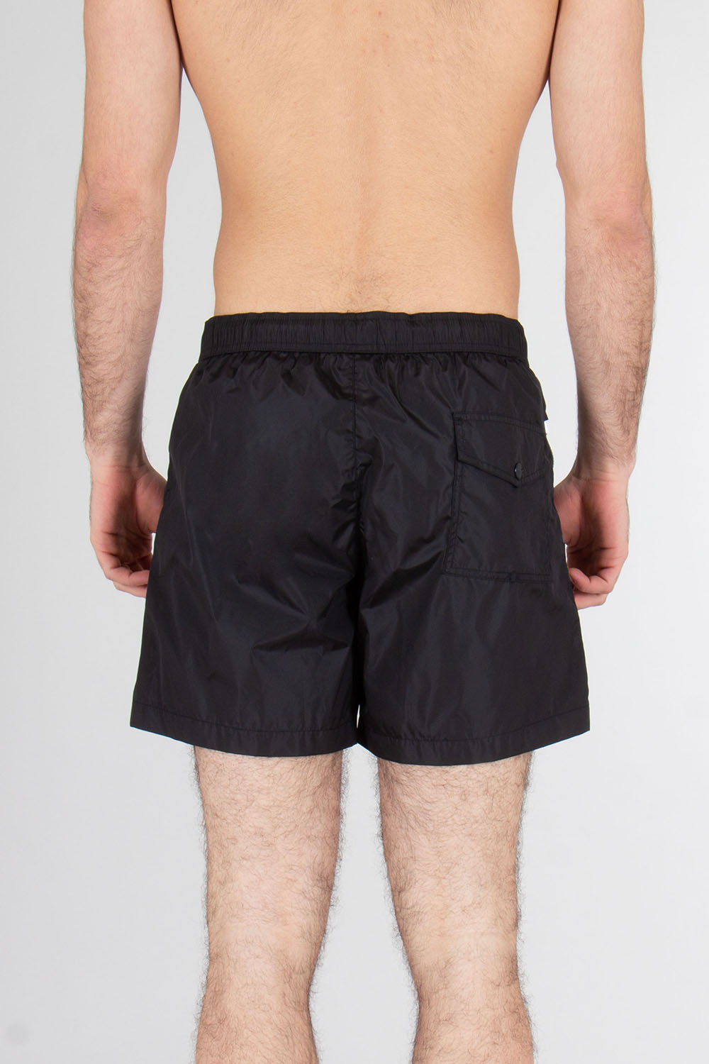 MONCLER Regular Fit Nylon Swim Shorts