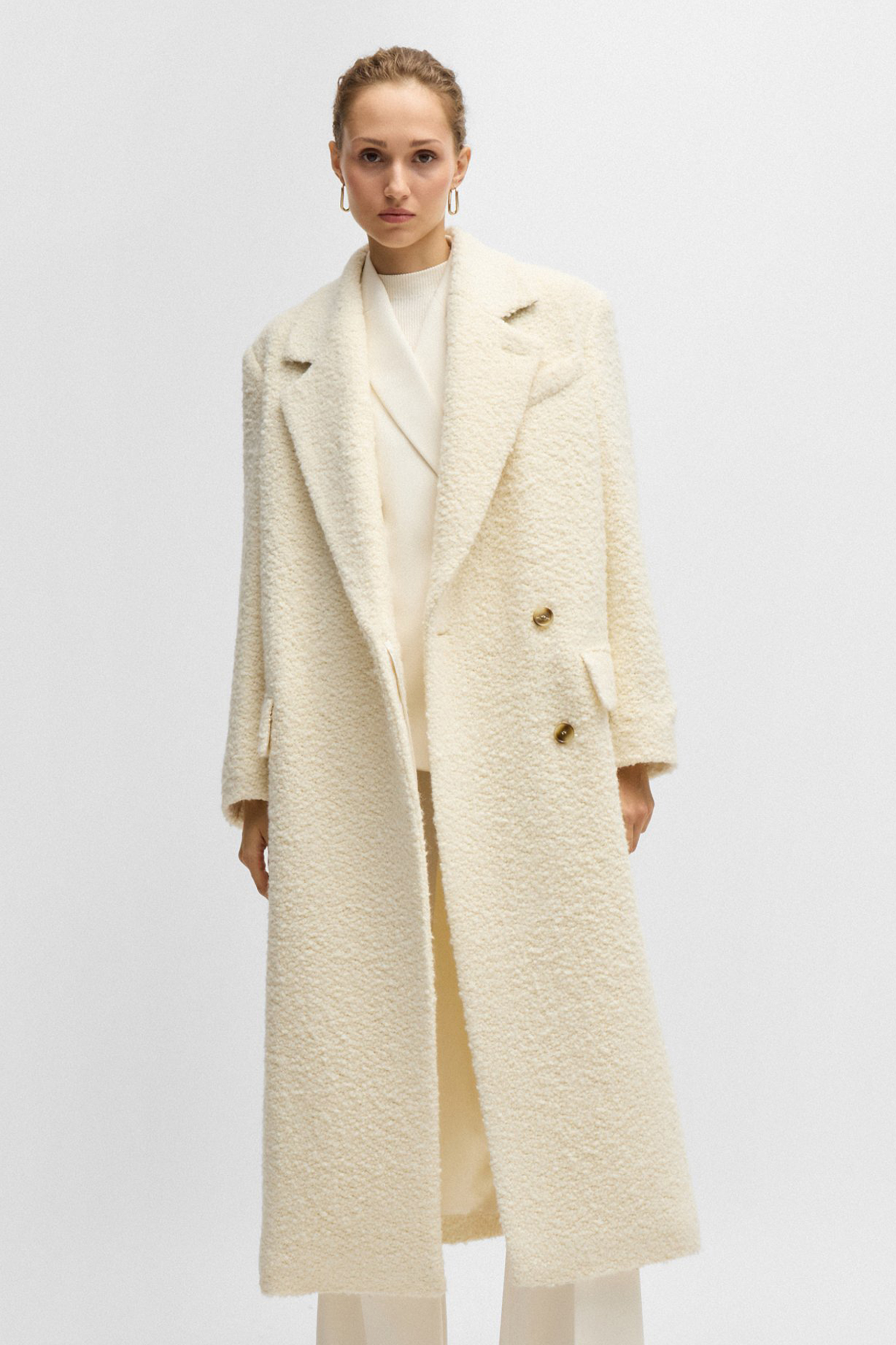 BOSS Boucle Tweed Coat Cadensi CADENSI50524955118