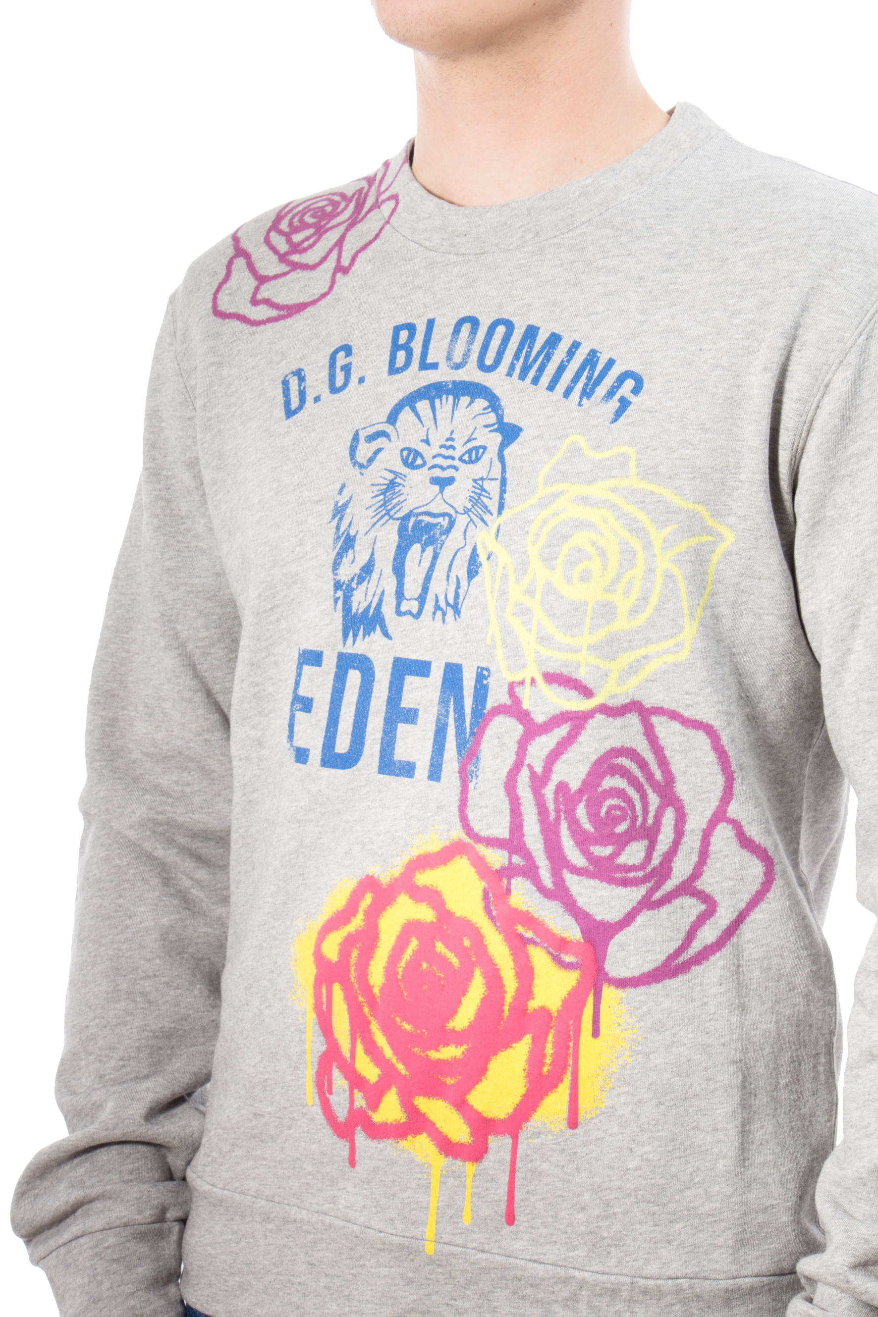 DOLCE & GABBANA PRINTED SWEATER