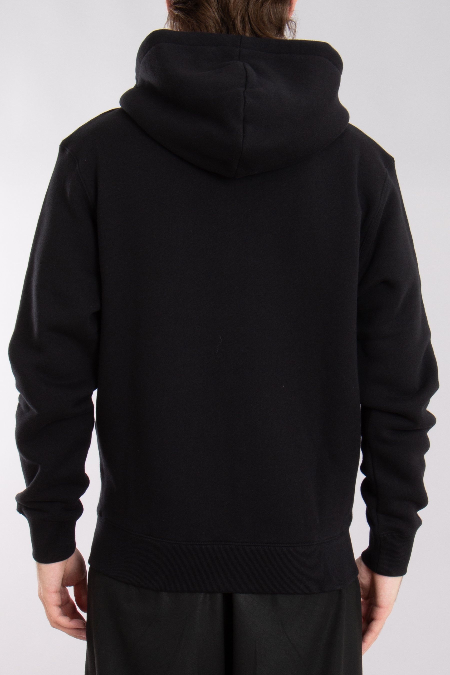 MAISON KITSUNÉ Bold Fox Head Patch Cotton Fleece Zip-Up Hoodie MAISON KITSUNÉ Bold Fox Head Patch Cotton Fleece Zip-Up Hoodie