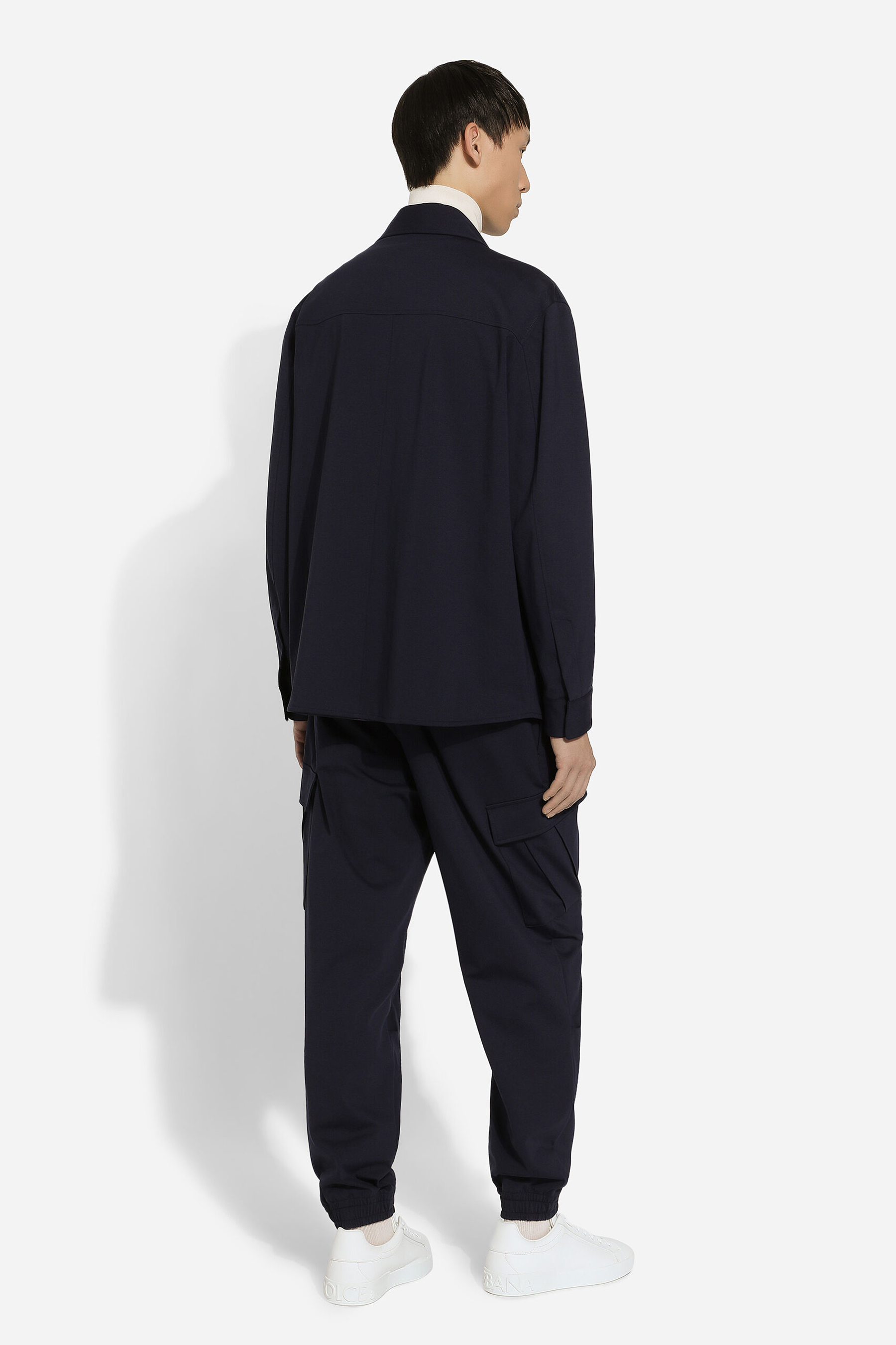 DOLCE & GABBANA Cotton Blend Stretch Cargo Pants DOLCE & GABBANA Cotton Blend Stretch Cargo Pants