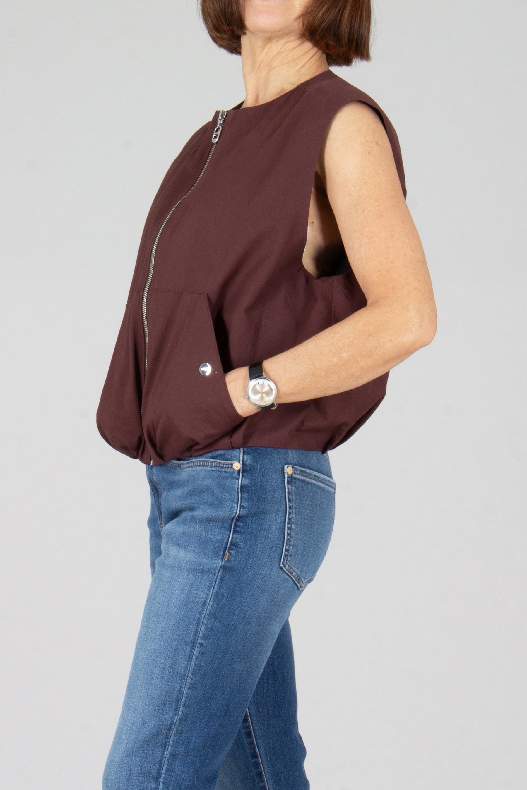 Bluse, Hosen, Jeanshose, Person, Frau