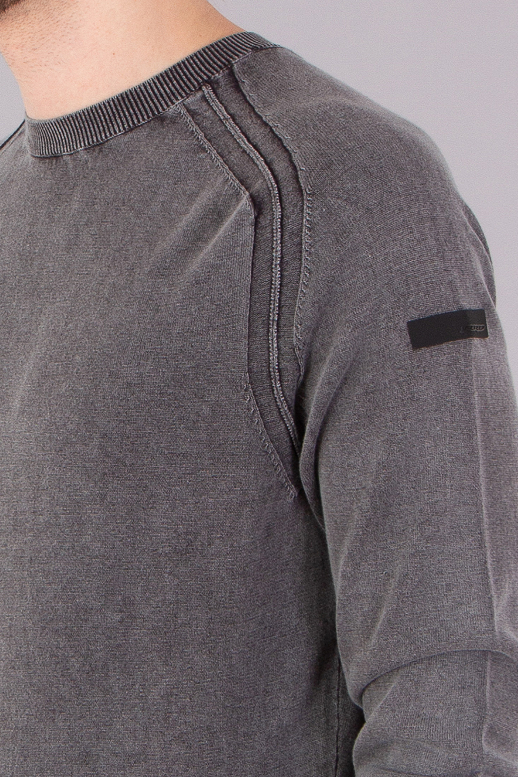 RRD Techno Wash Round 14 Cotton Knit Sweater RRD Techno Wash Round 14 Cotton Knit Sweater