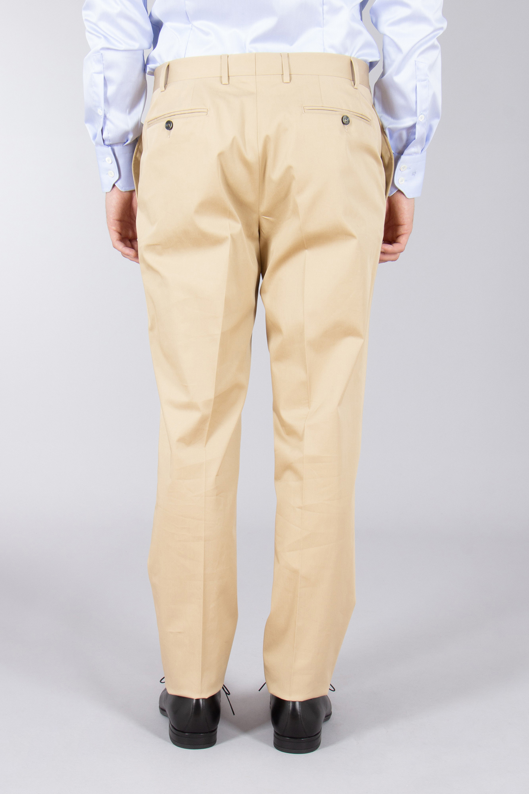 CANALI Modern Fit Stretch Cotton Suit Kei Bekleidung, Hosen, Khaki
