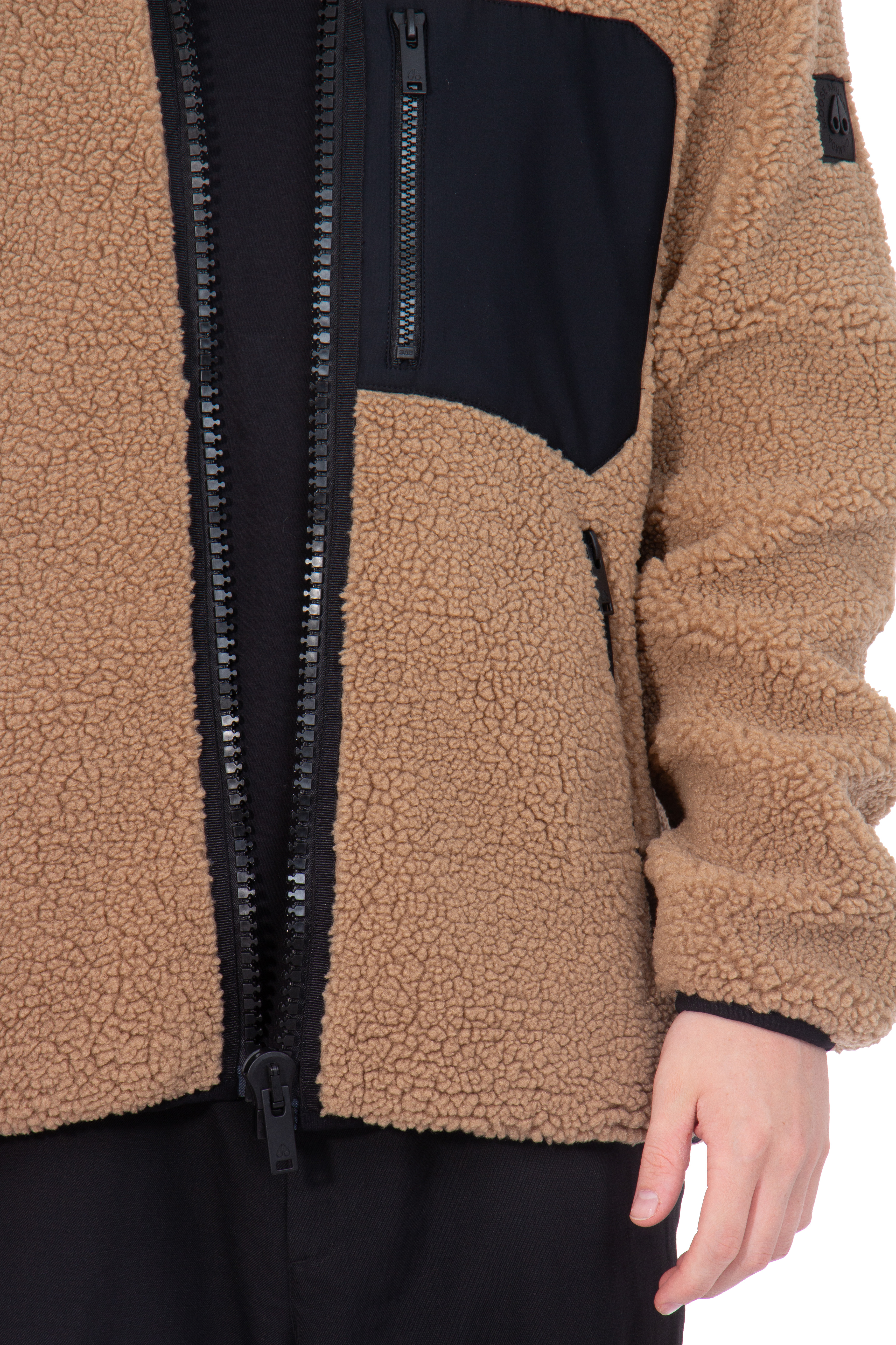 MOOSE KNUCKLES Fleece Zip Up Sweatjacket Saglek MOOSE KNUCKLES Fleece Zip Up Sweatjacket Saglek