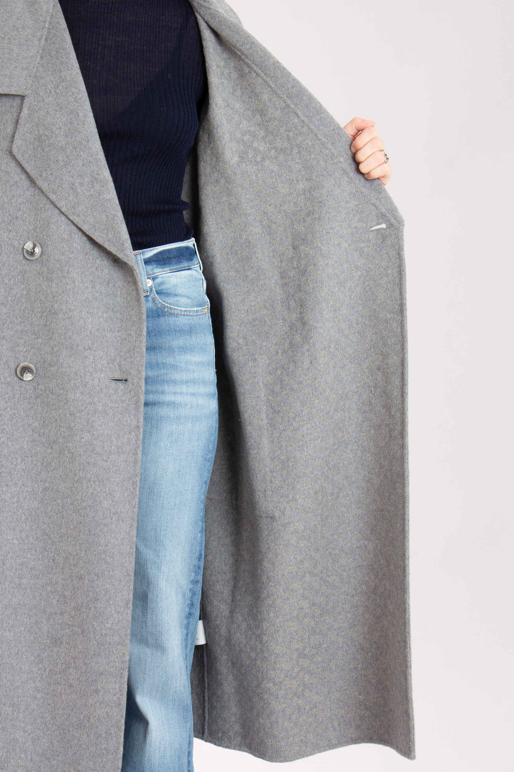 BOSS Recycled Double Face Wool Blend Coat Clibar BOSS Recycled Double Face Wool Blend Coat Clibar