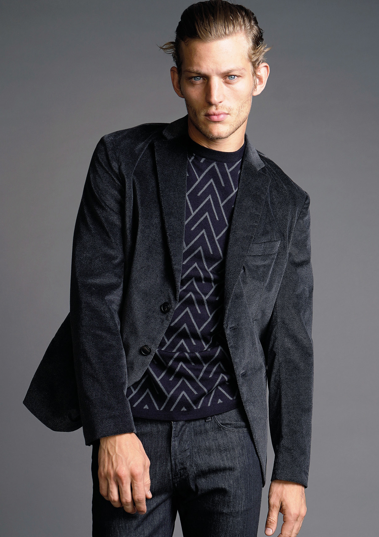 EMPORIO ARMANI Velvet Blazer EMPORIO ARMANI Velvet Blazer