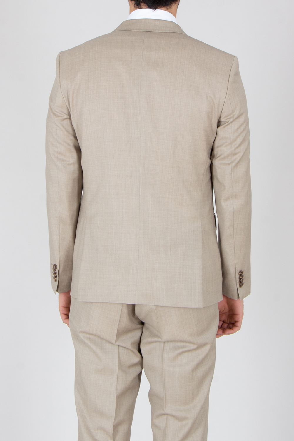 BOSS Slim Fit Super 102's Virgin Wool Serge Suit Jacket H-Huge