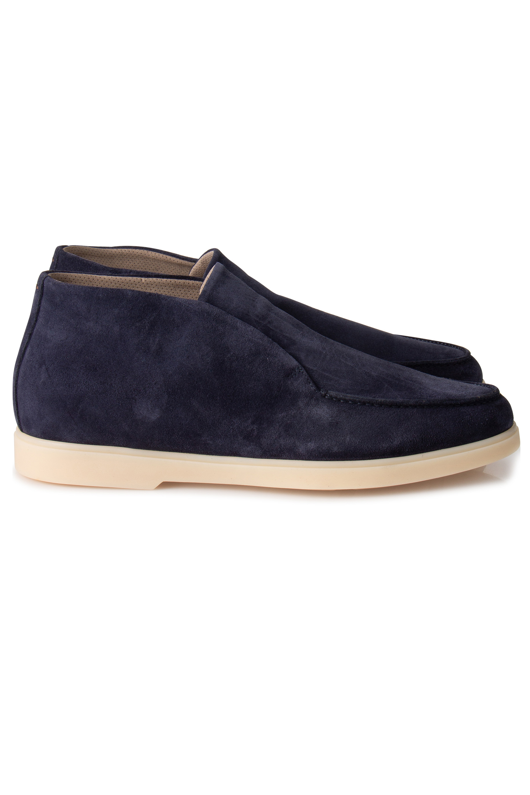 FABIANO RICCI Suede Mid Loafers FABIANO RICCI Suede Mid Loafers
