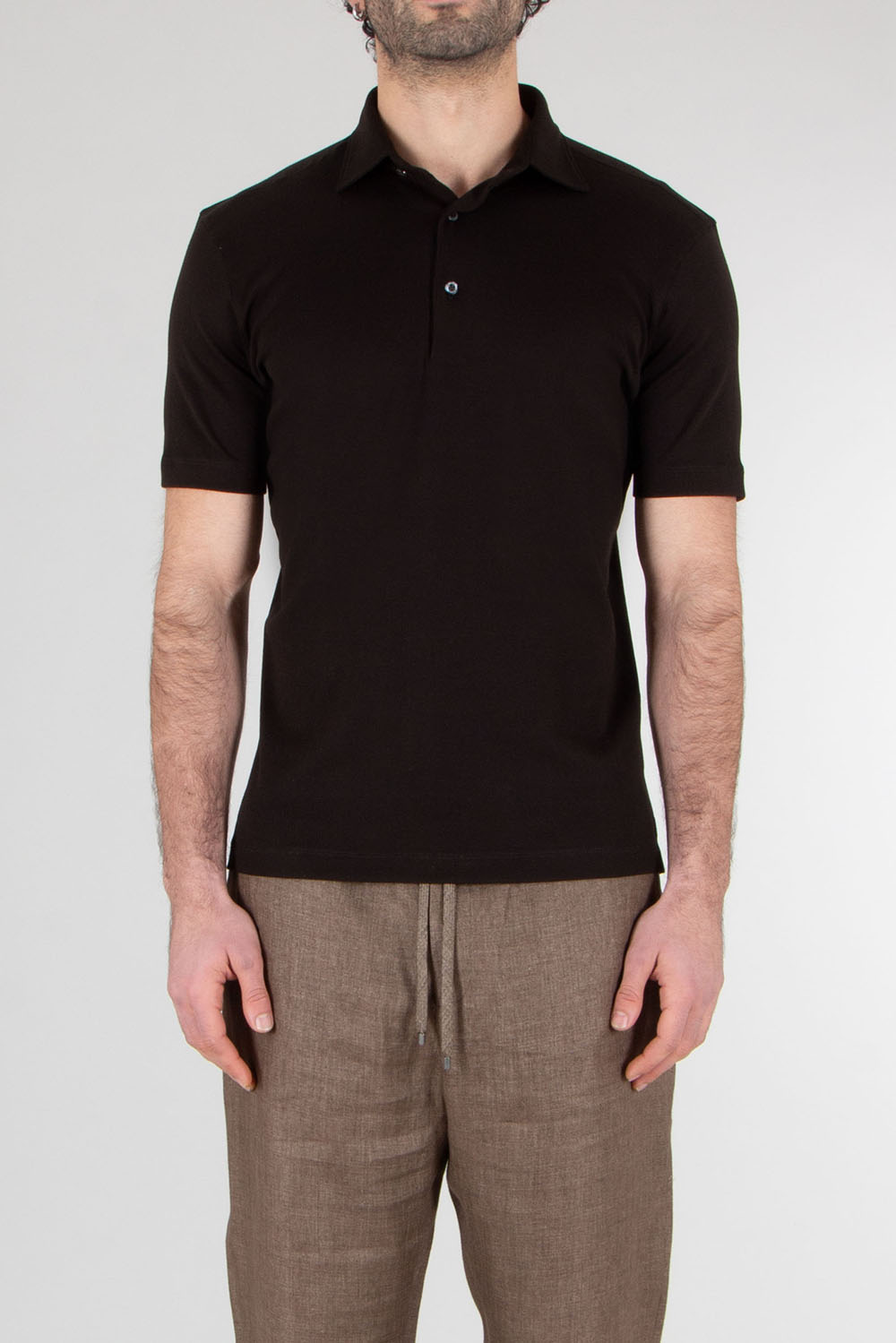 STEFAN BRANDT Regular Fit Urpima Sea Island Cotton Jersey Polo Shirt Luca