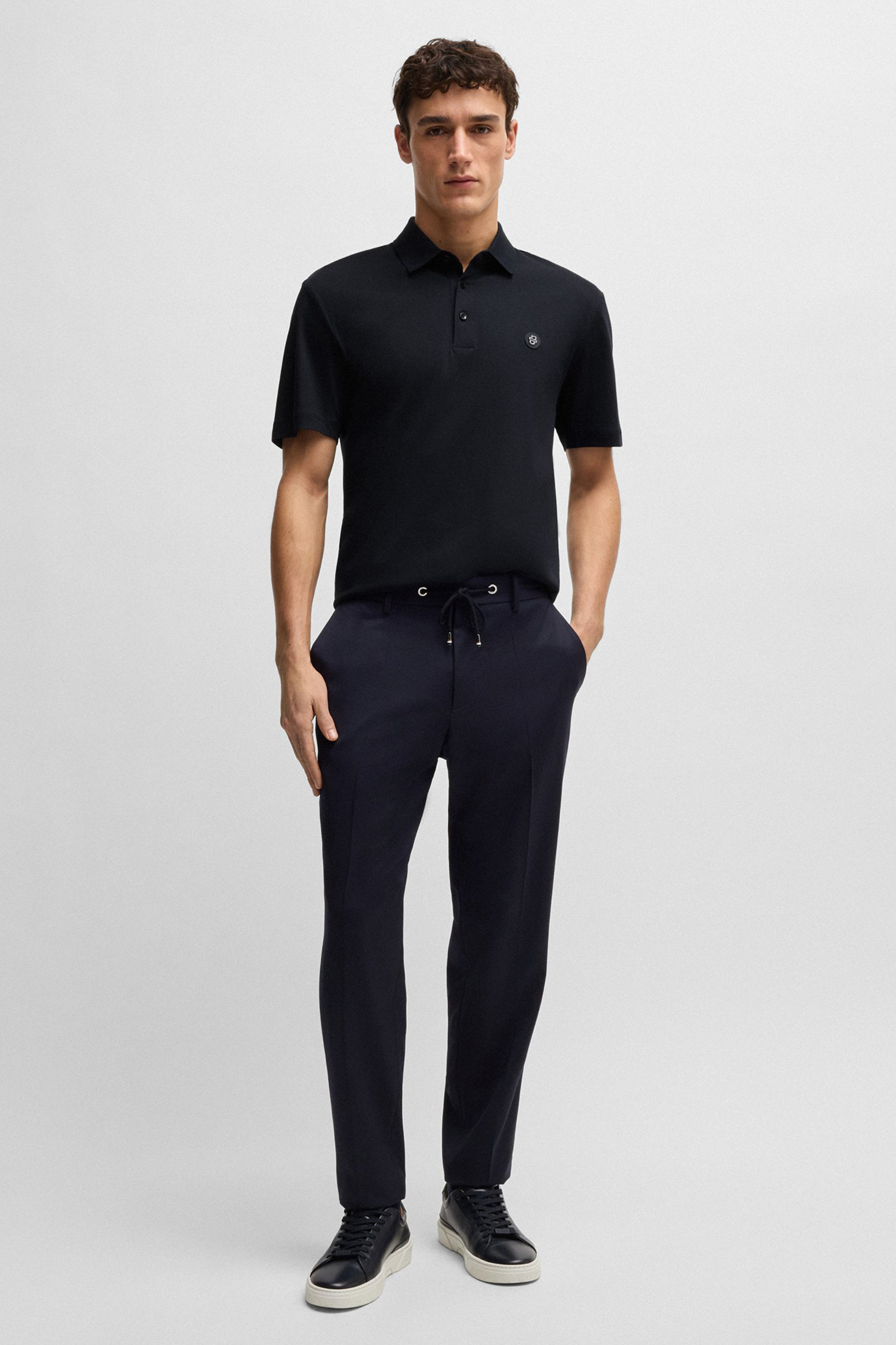 BOSS Mercerized Cotton Polo Shirt C-Parris BOSS Mercerized Cotton Polo Shirt C-Parris