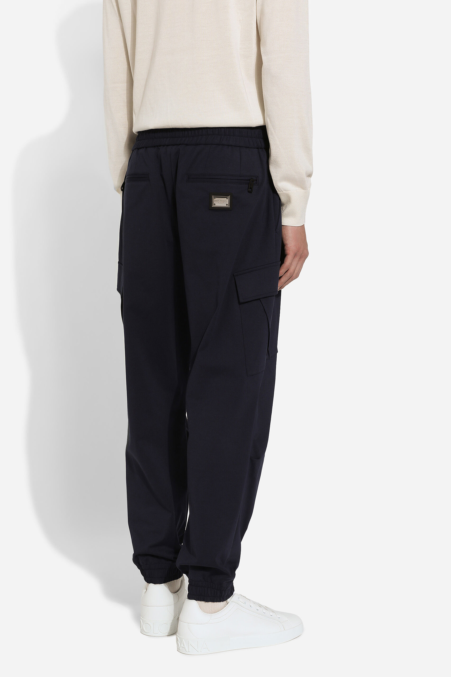 DOLCE & GABBANA Cotton Blend Stretch Cargo Pants DOLCE & GABBANA Cotton Blend Stretch Cargo Pants