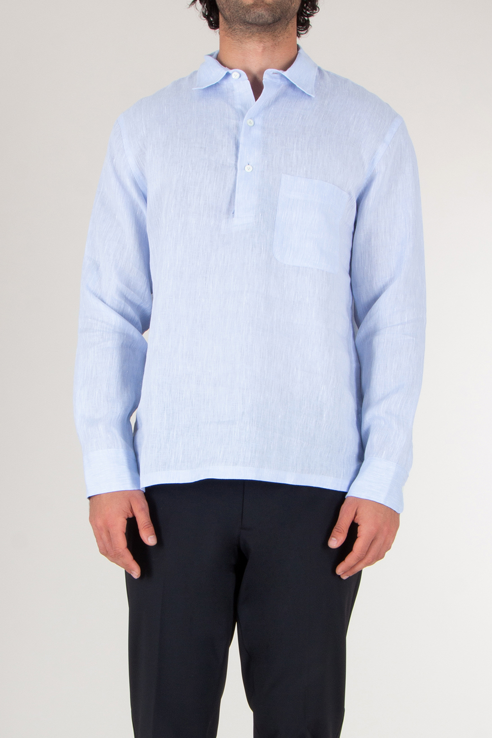 VAN LAACK Relaxed Fit Linen Tunic Shirt Romin