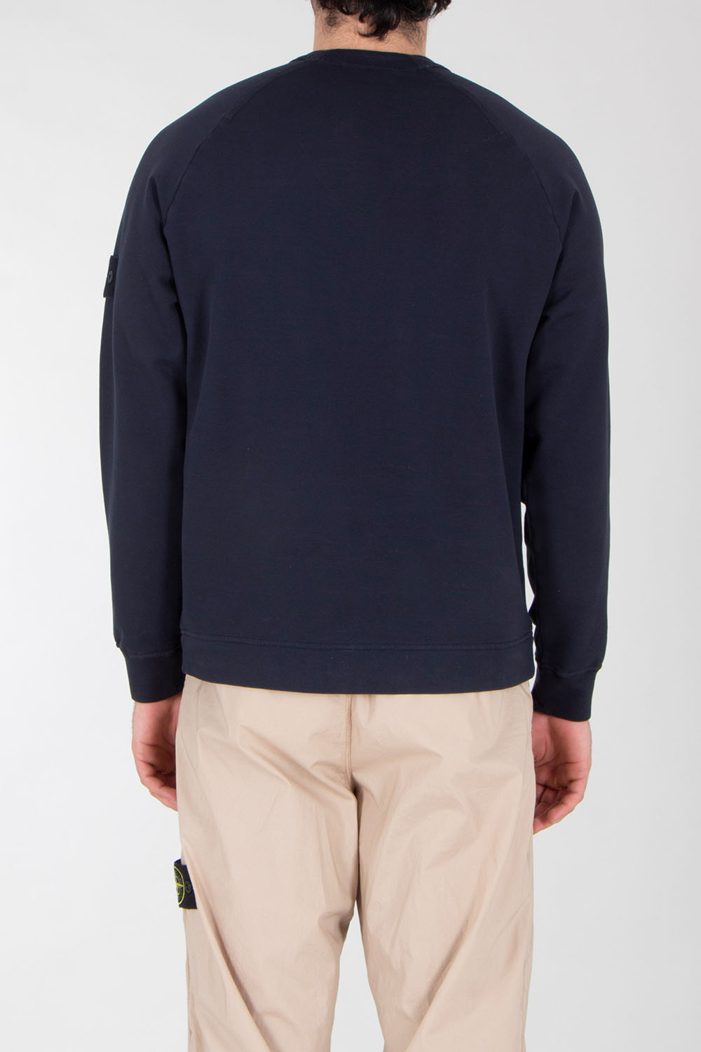 STONE ISLAND Regular Fit Crew Neck Sweatshirt 