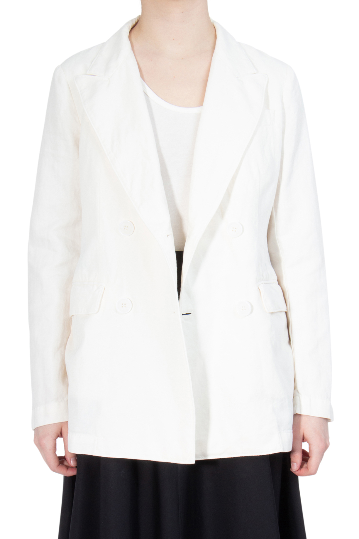 ASPESI Cotton-Linen-Gabardine Blazer ASPESI Cotton-Linen-Gabardine Blazer