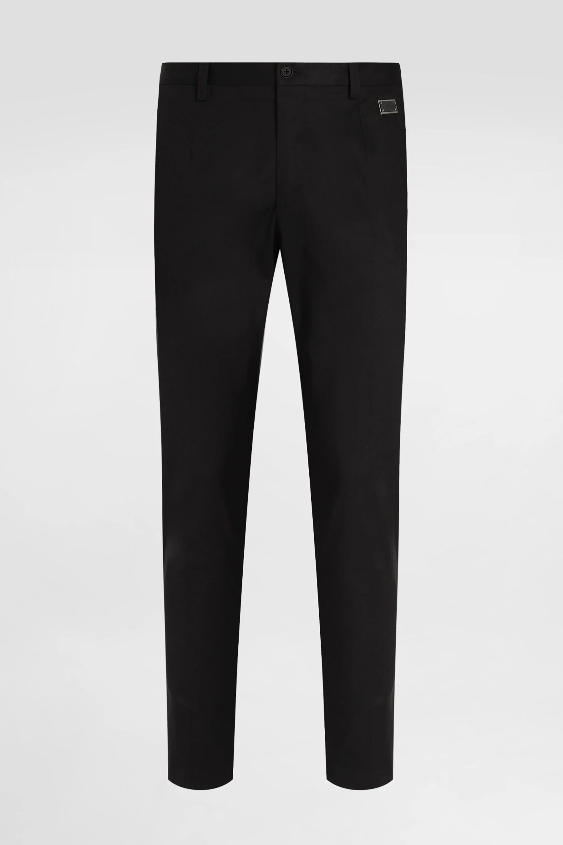 DOLCE & GABBANA Sartorial Stretch Cotton Gabardine Pants DOLCE & GABBANA Sartorial Stretch Cotton Gabardine Pants