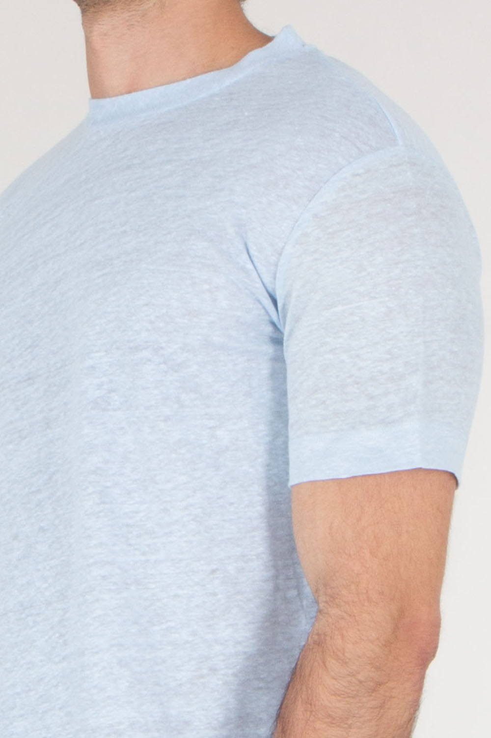 AURÉLIEN Regular Fit Linen T-Shirt