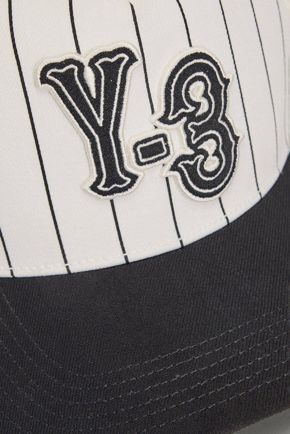 Y-3 Pinstripe Twill Cap