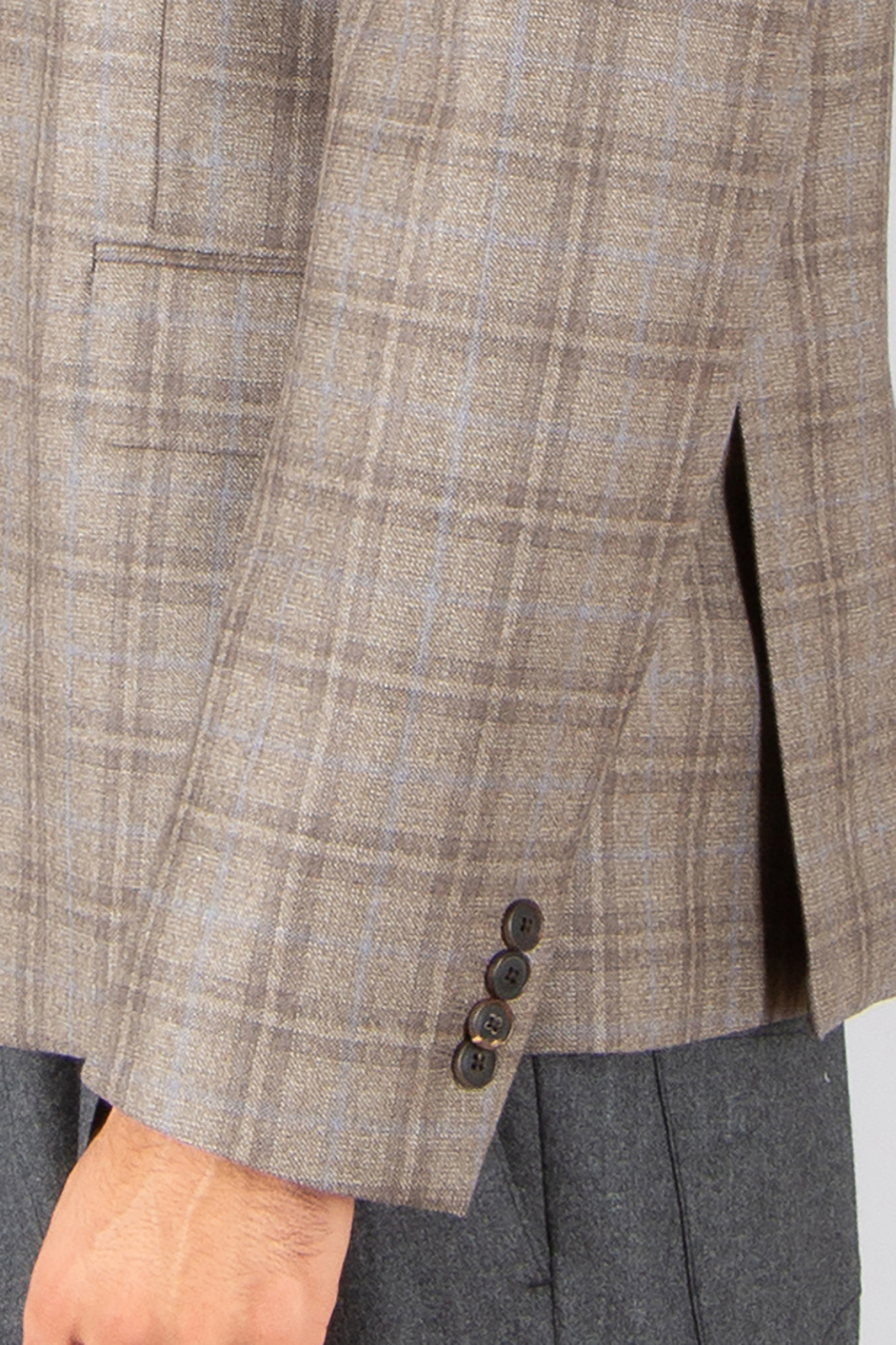 PAUL SMITH Regular Fit Checked Virgin Wool Jacket Mantel, Blazer, Jacke, Leinen, Rock
