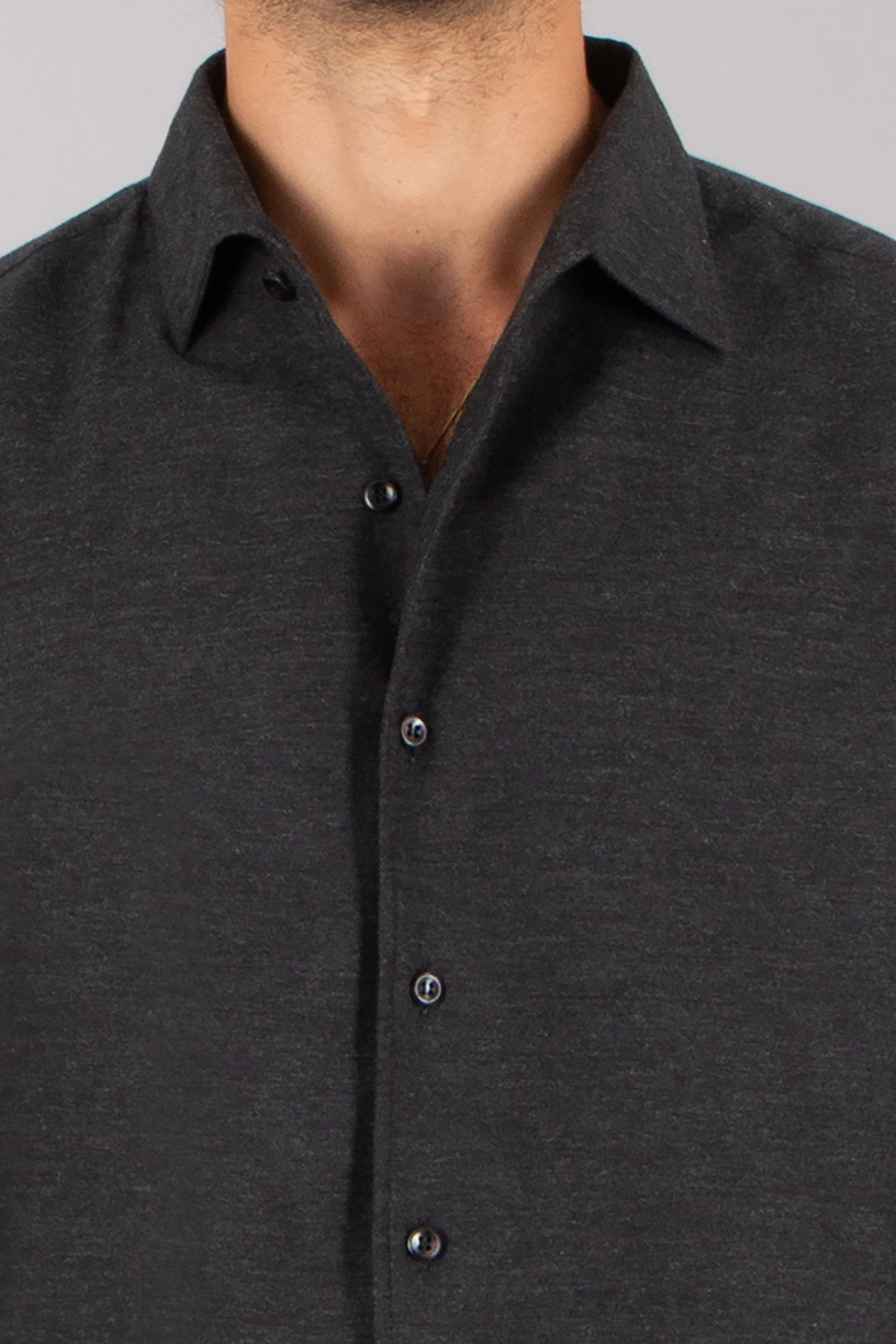 BRIONI Regular Fit Cotton-Cashmere Blend Shirt Bekleidung, Hemd, Mantel