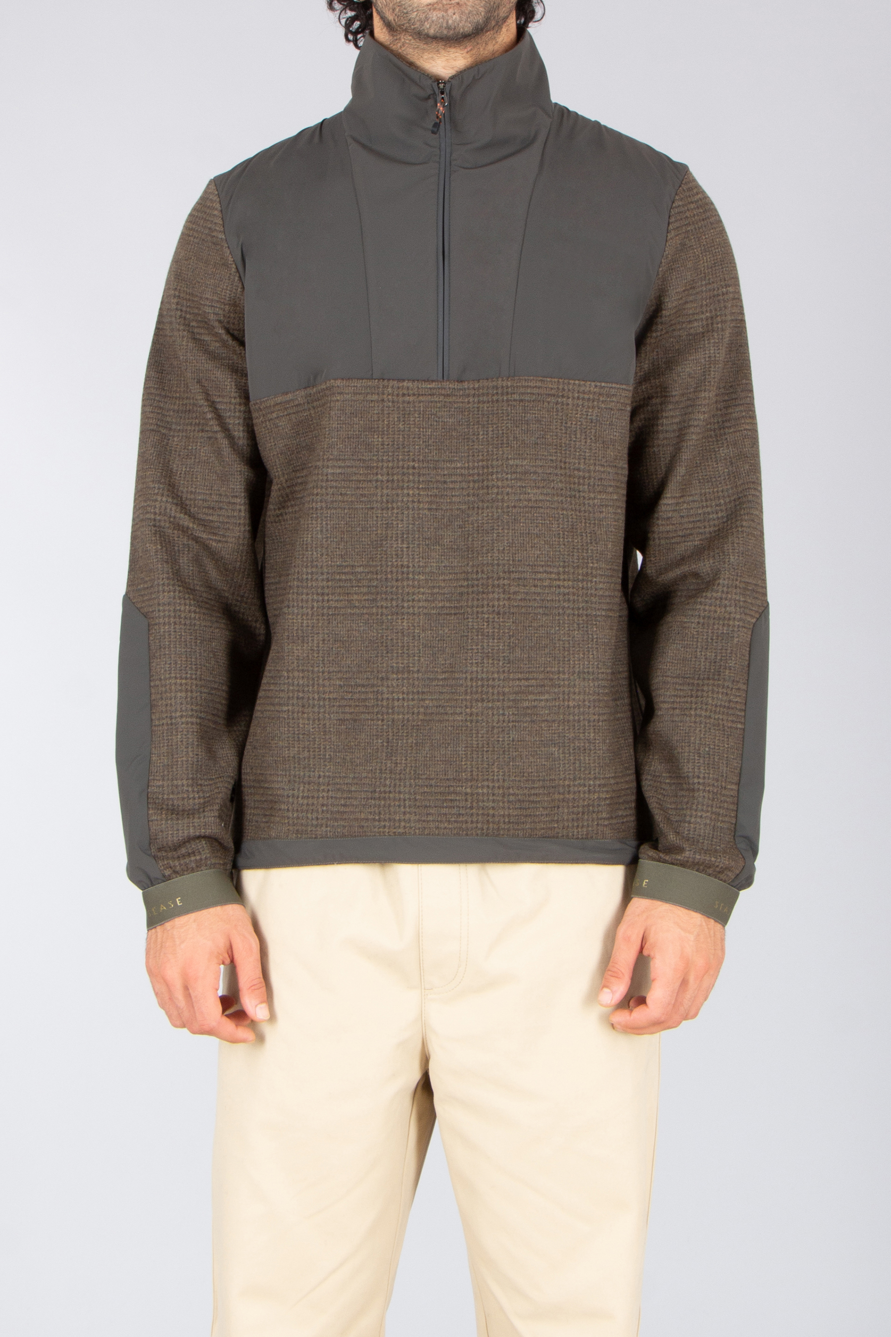 Mantel, Jacke, Fleece, Pullover, Person