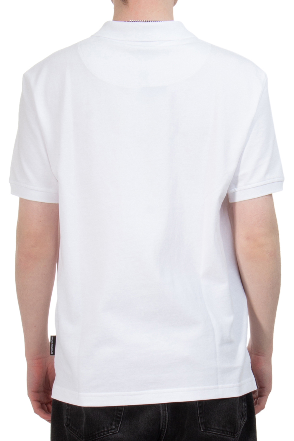 MOOSE KNUCKLES Logo Cotton Piqué Polo Shirt MOOSE KNUCKLES Logo Cotton Piqué Polo Shirt