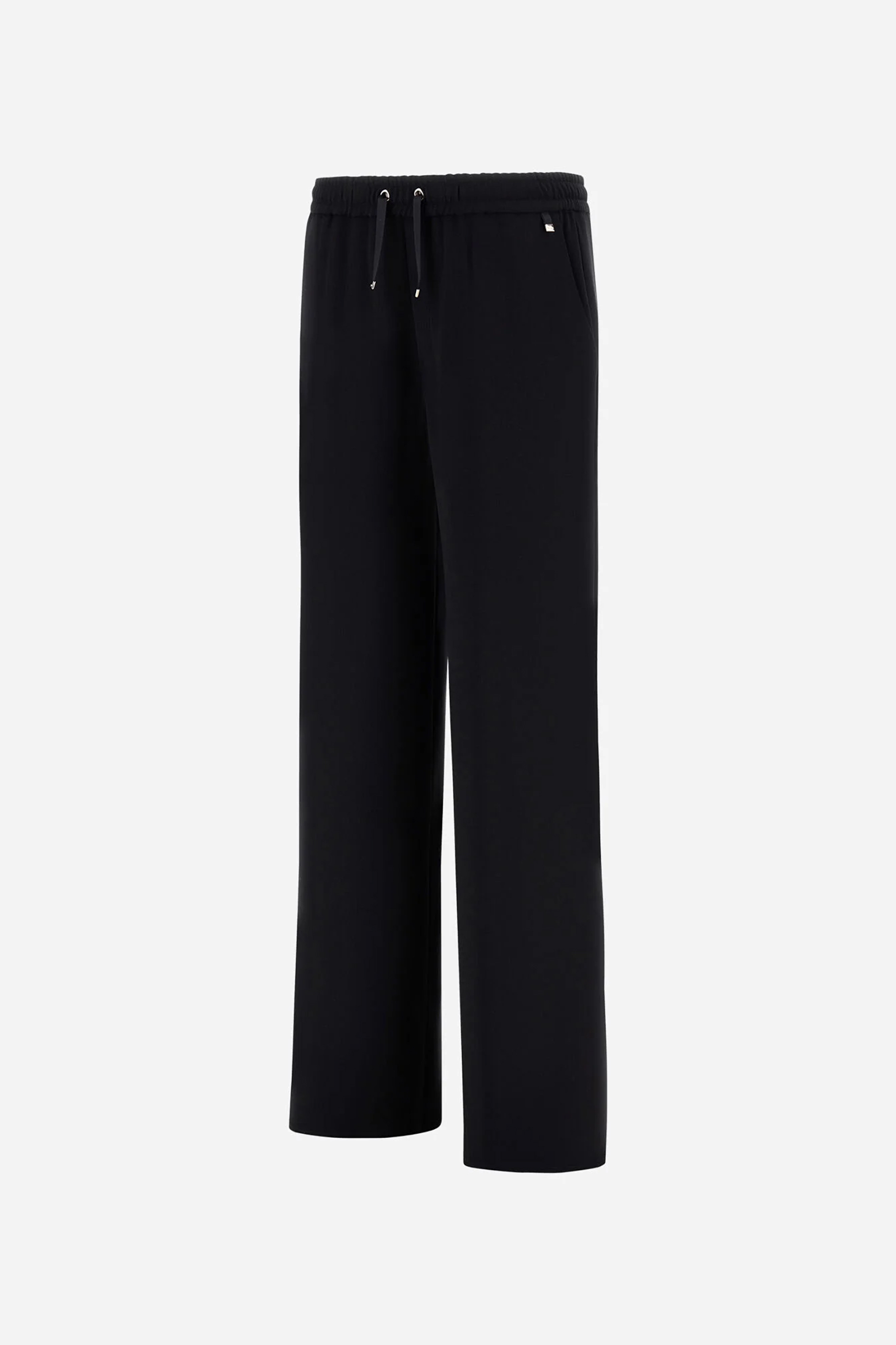 HERNO Regular Fit Matt Crepe Satin Pants Bekleidung, Hosen, Kurze Hosen