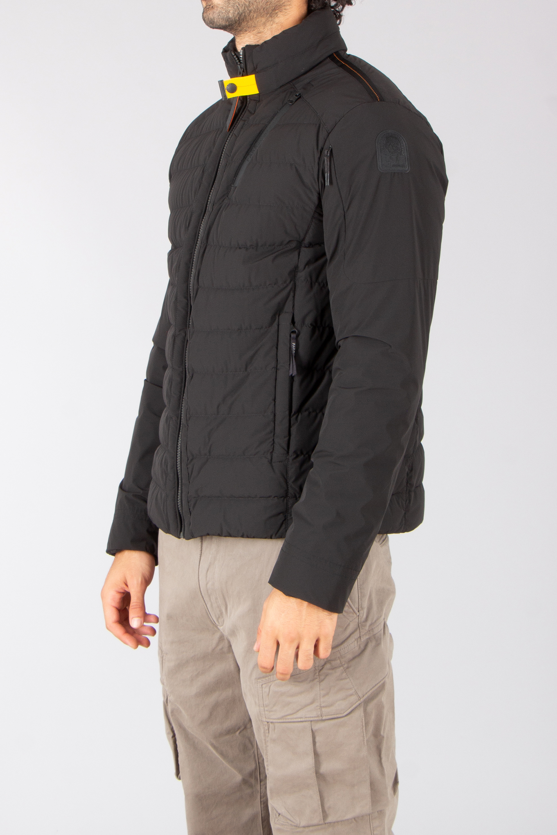 PARAJUMPERS Regular Fit Nylon Stretch Down Jacket Berel Mantel, Jacke, Erwachsener, Mann, Person
