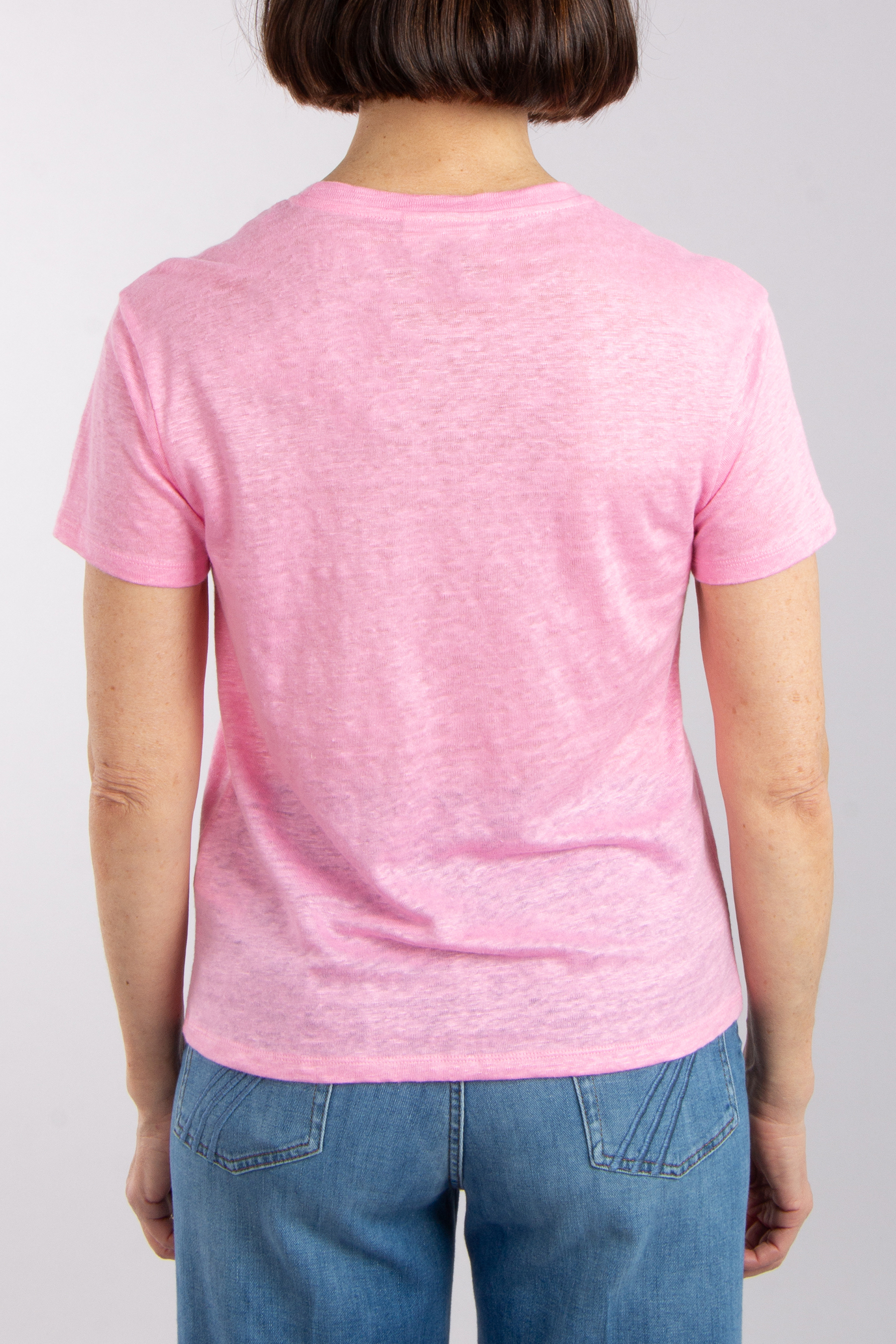 MC 2 SAINT BARTH Premium Linen T-Shirt Emilie