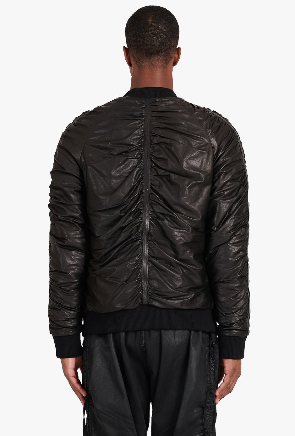 BALMAIN Leather Bomber Jacket BALMAIN Leather Bomber Jacket