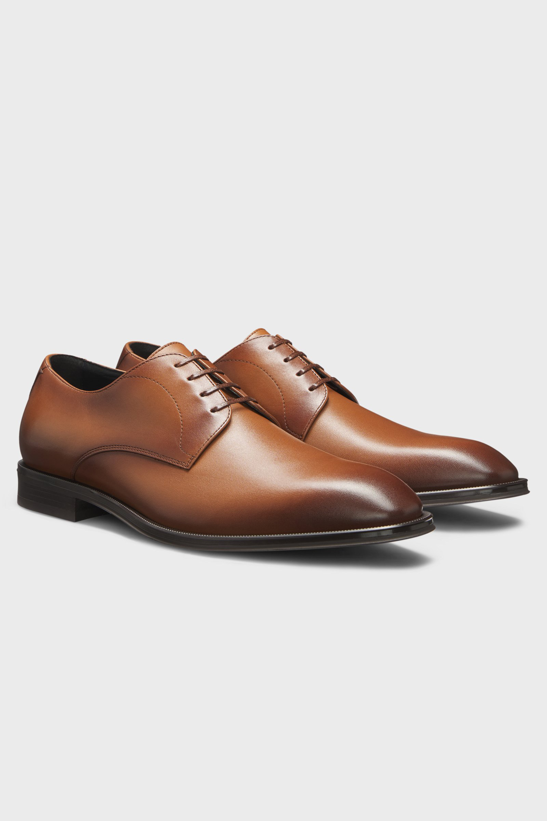 BOSS Leather Derby Shoes Derrek Bekleidung, Schuhwerk, Schuh, Sneaker