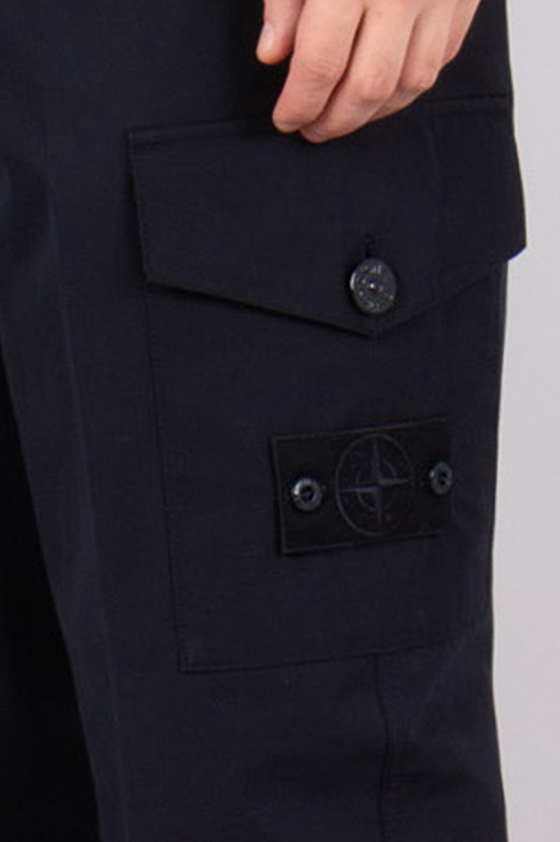 STONE ISLAND Ghost Piece Regular Fit Organic Cotton Canvas Cargo Pants STONE ISLAND Ghost Piece Regular Fit Organic Cotton Canvas Cargo Pants