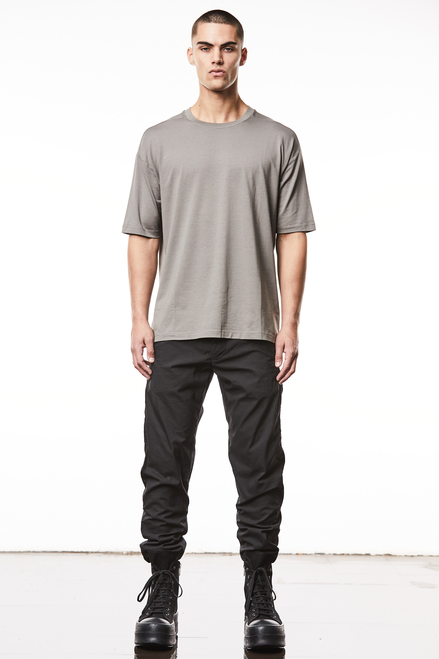 THOM KROM Relaxed Fit Cotton-Modal Stretch T-Shirt THOM KROM Relaxed Fit Cotton-Modal Stretch T-Shirt