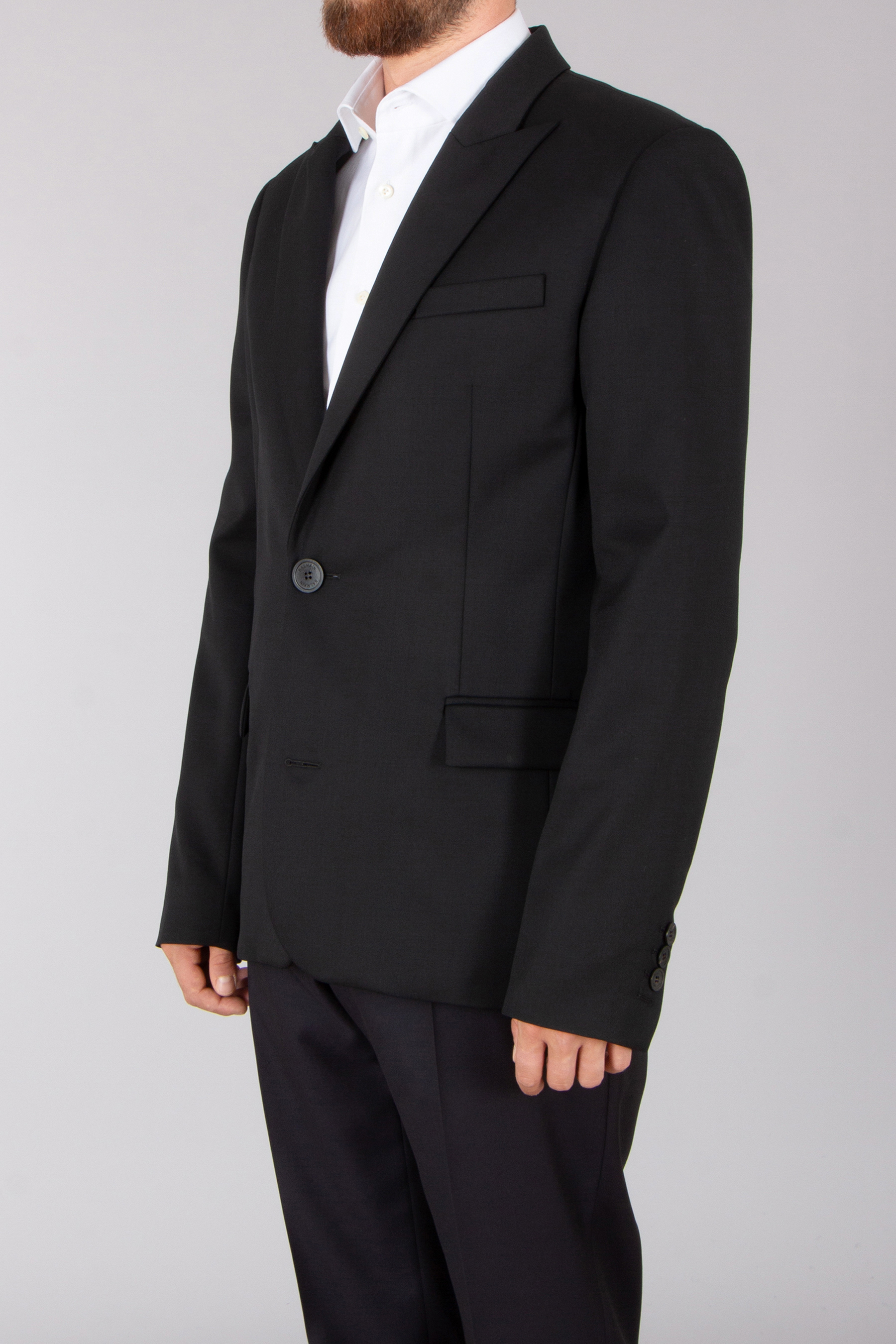 BALMAIN Tailored Fit Wool Jacket Mantel, Formelle Kleidung, Anzug, Blazer, Jacke