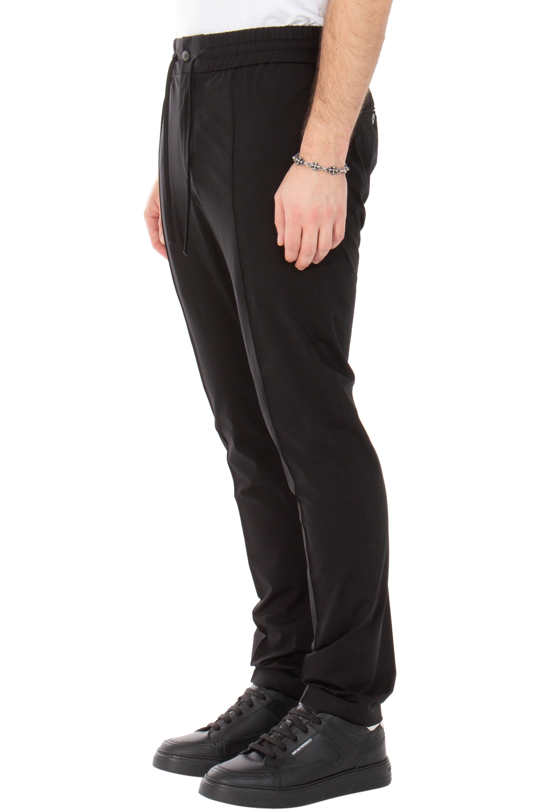 STEFAN BRANDT Slim Fit Urpima Sea Island Cotton Stretch Jersey Joggpants Jonas