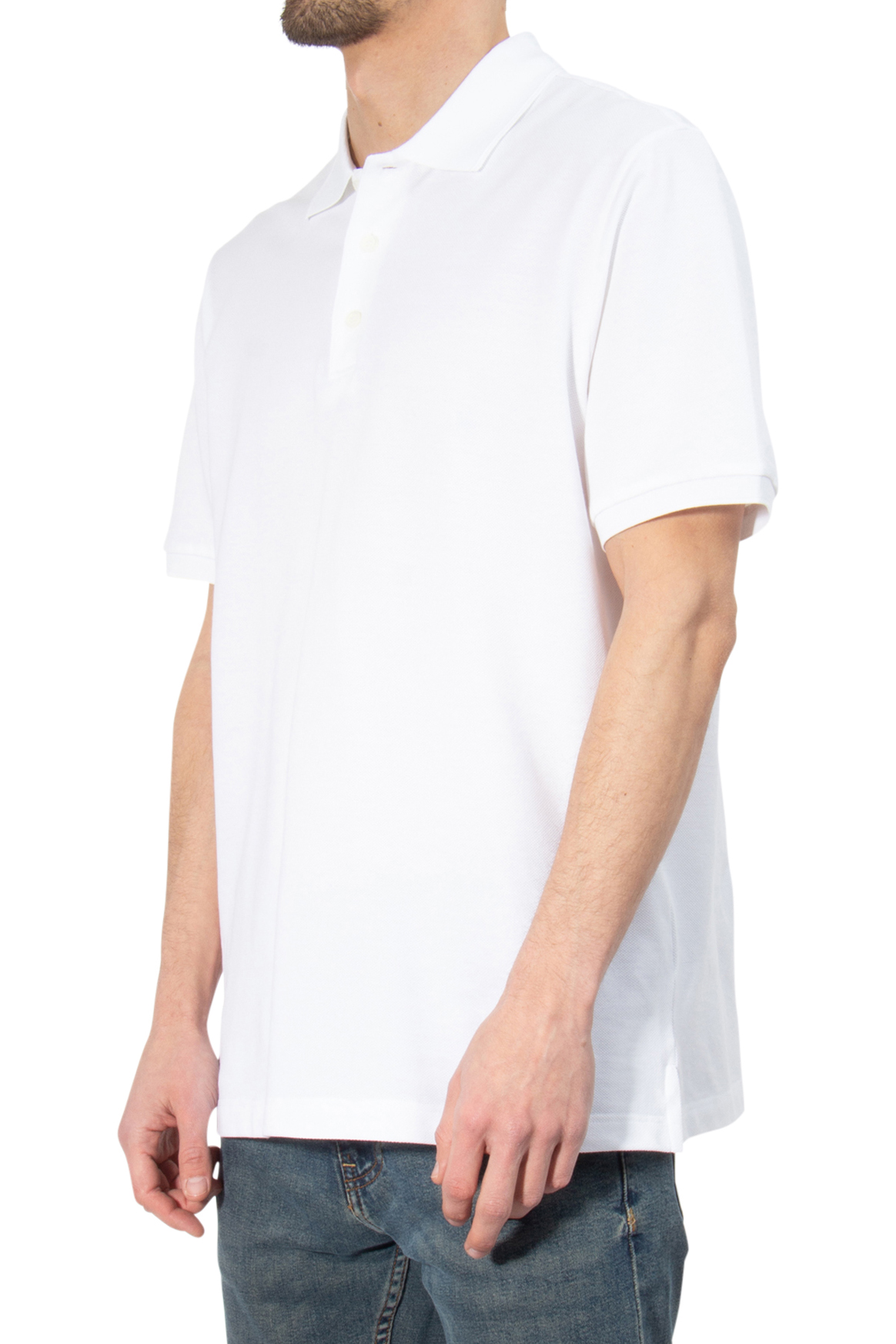 BRIONI Cotton Piqué Polo Shirt