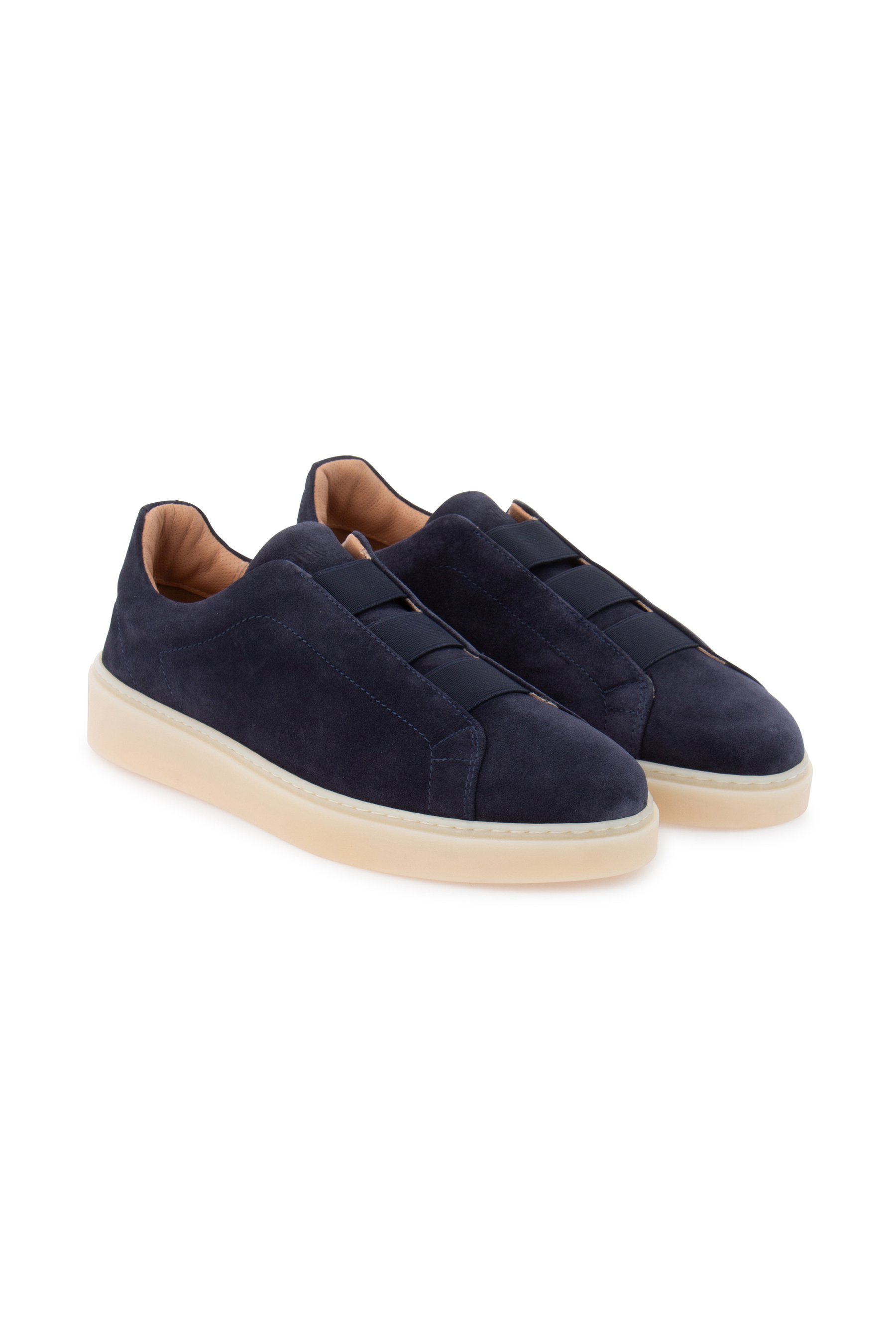 FABIANO RICCI Suede Slip On Sneakers FABIANO RICCI Suede Slip On Sneakers