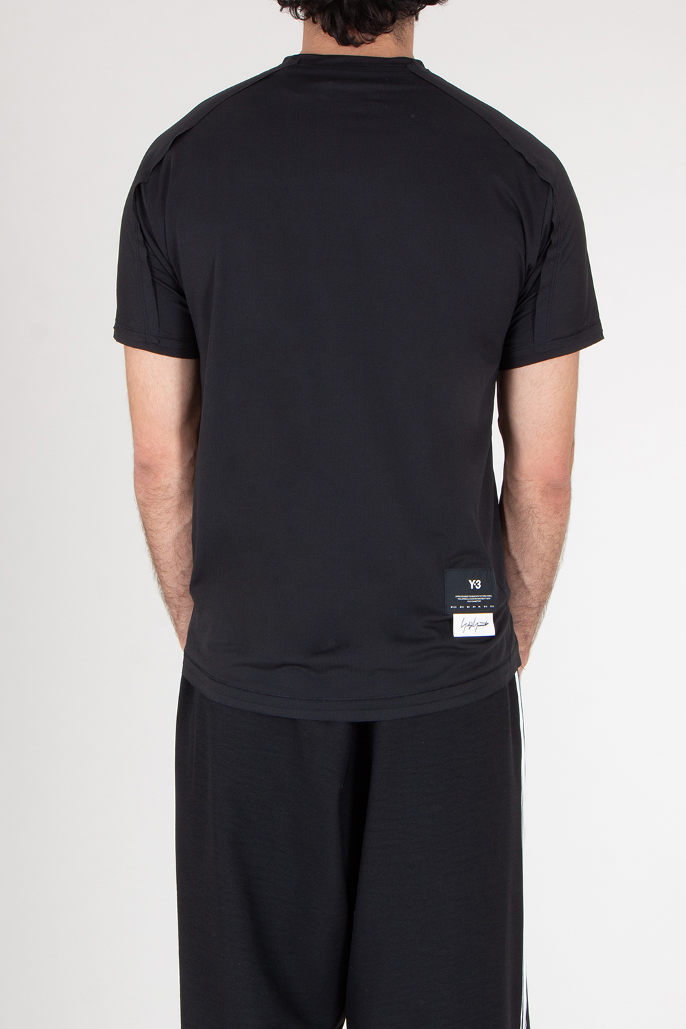 Y-3 Regular Fit Raw Edge Sports T-Shirt 