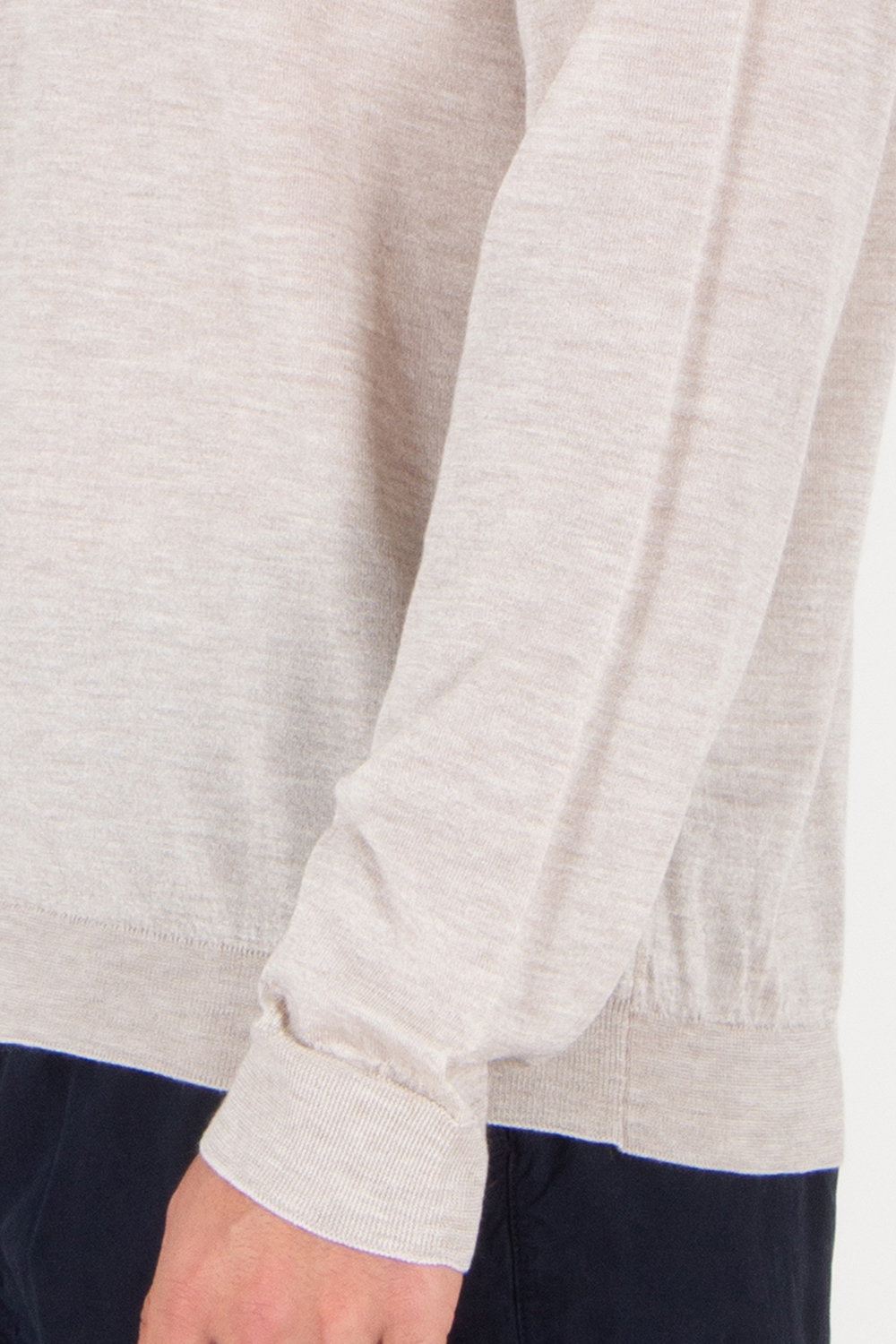 ROBERTO COLLINA  Soft Cashmere Silk Polo Shirt