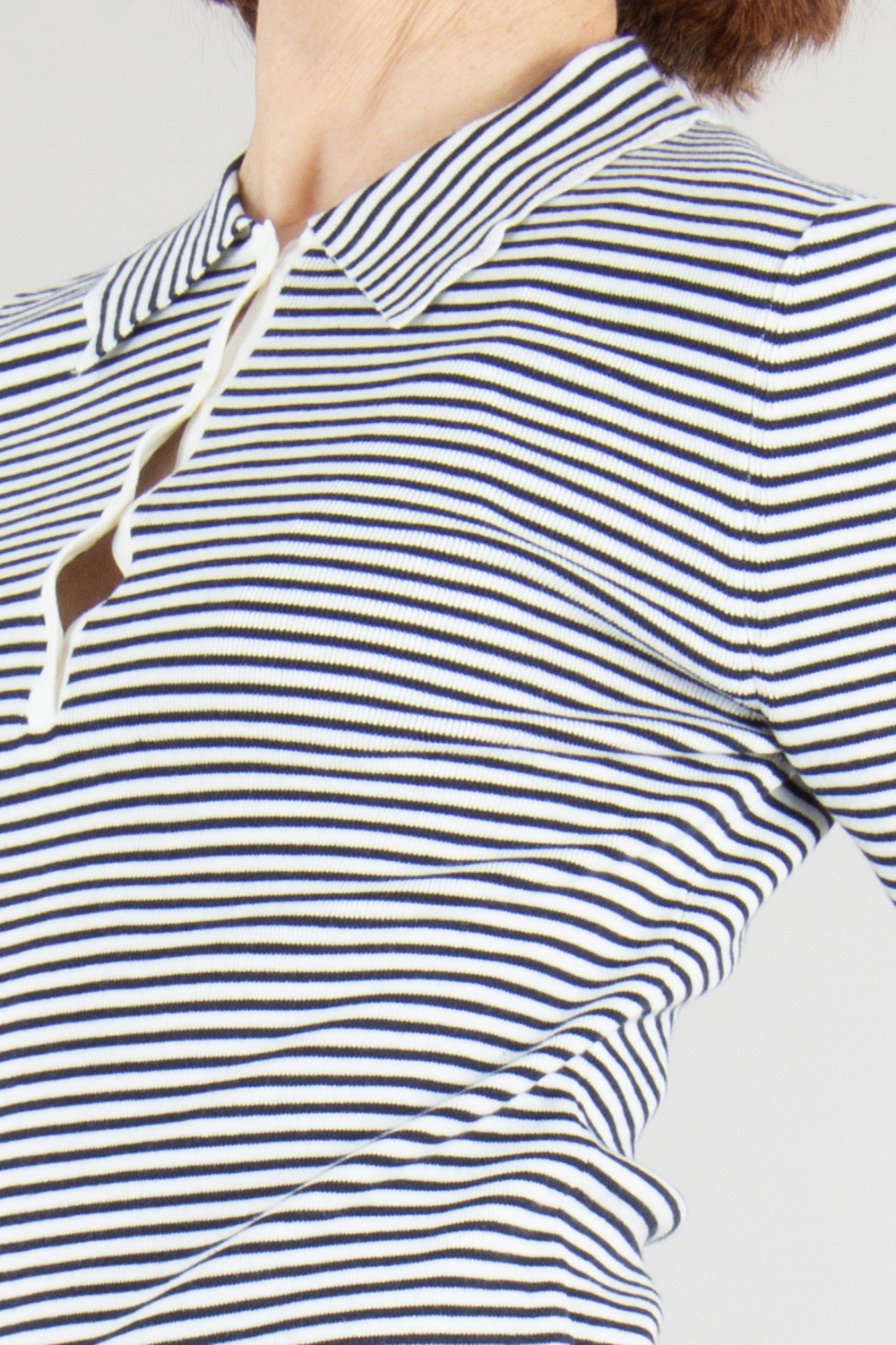 PAUL SMITH Knitted Cotton Stripe Polo