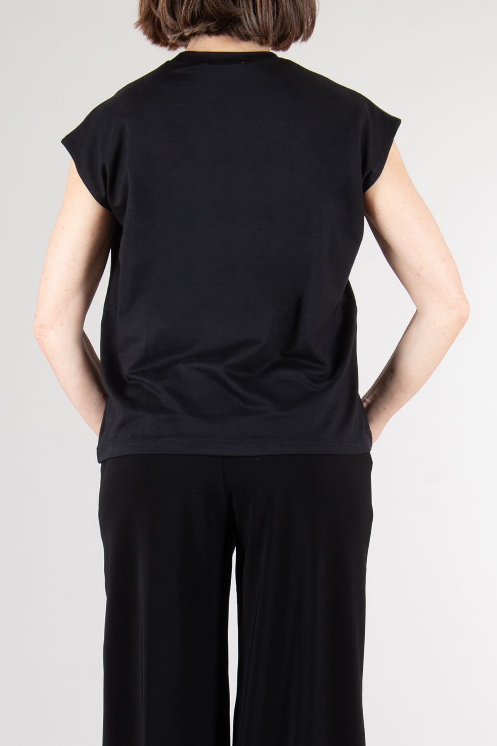 KIEFERMANN Relaxed Fit Sleeveless T-Shirt Gertrut