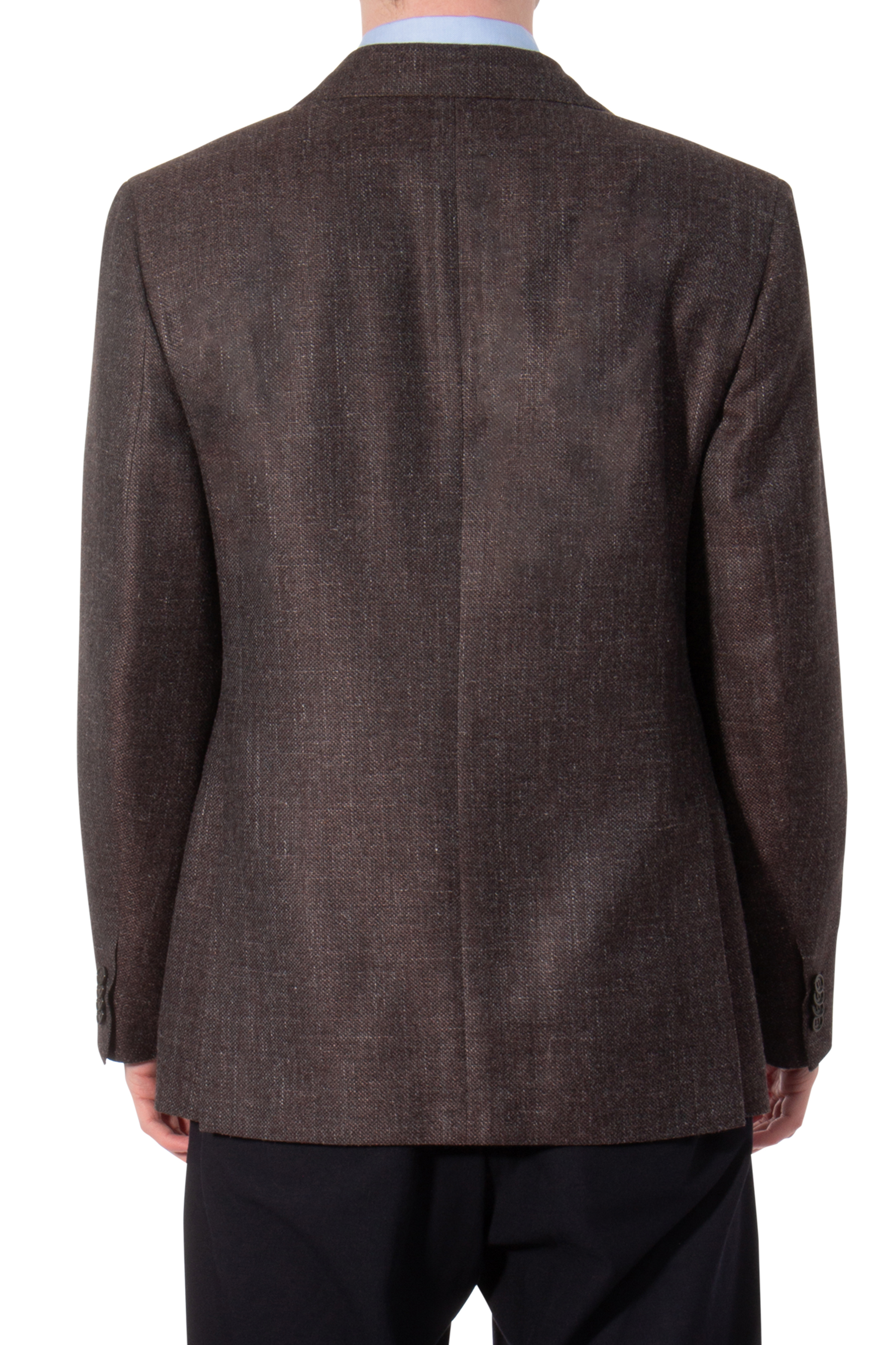 BRIONI Relaxed Fit Wool-Silk-Linen Blend Jacket New Plume BRIONI Relaxed Fit Wool-Silk-Linen Blend Jacket New Plume
